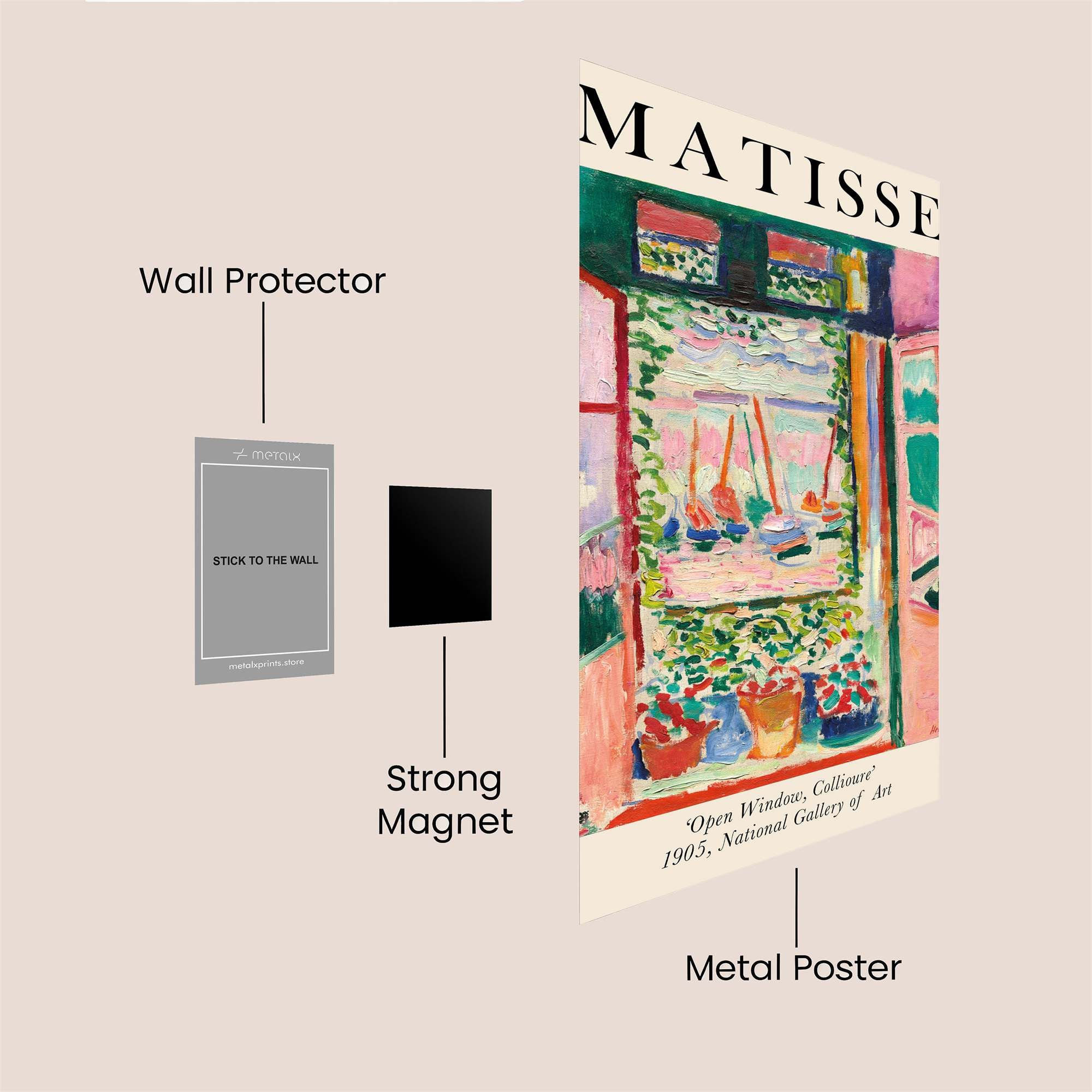 Matisse Marvel Safe Wall Magnetic / M