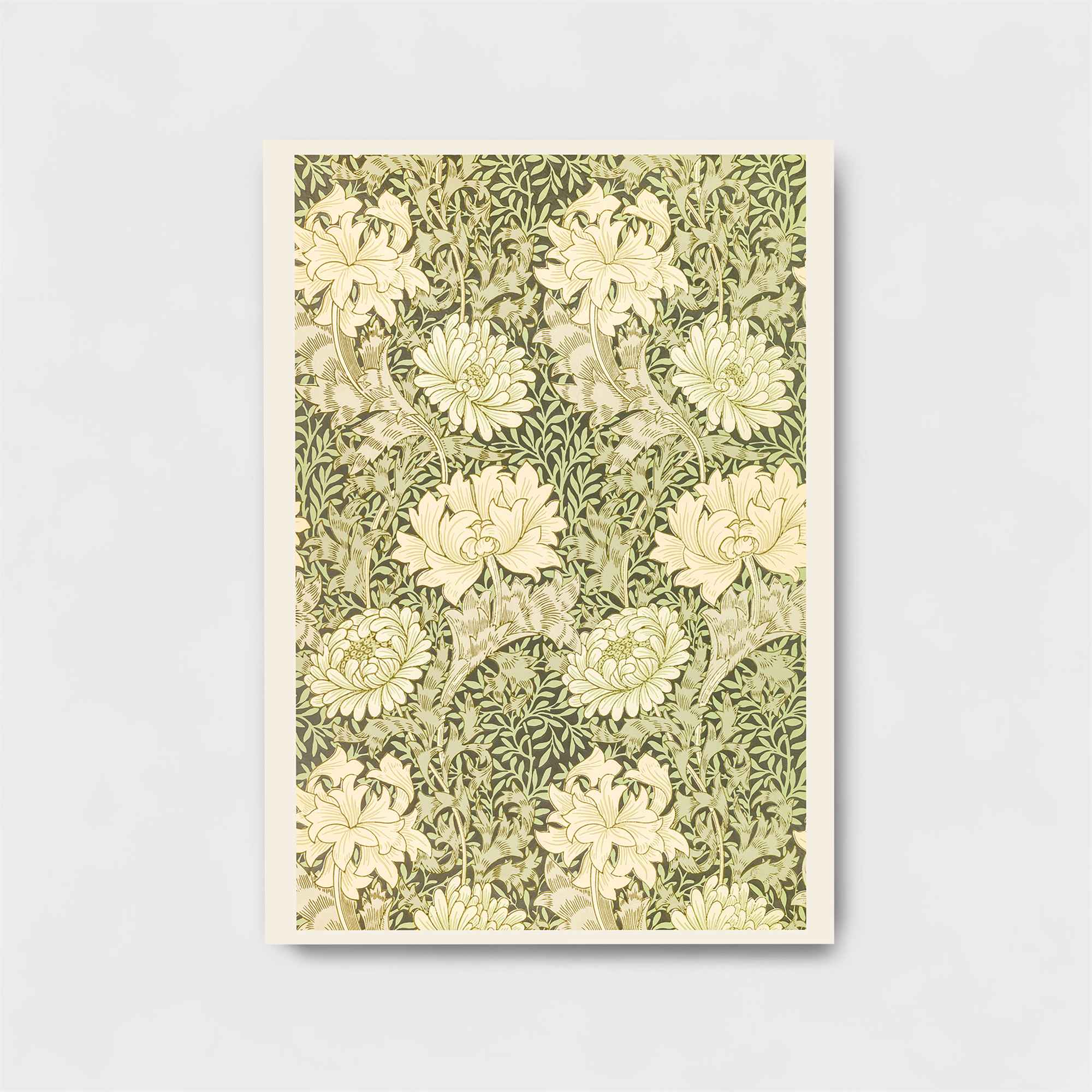 Chrysanthemum Serenity Safe Wall Magnetic / M