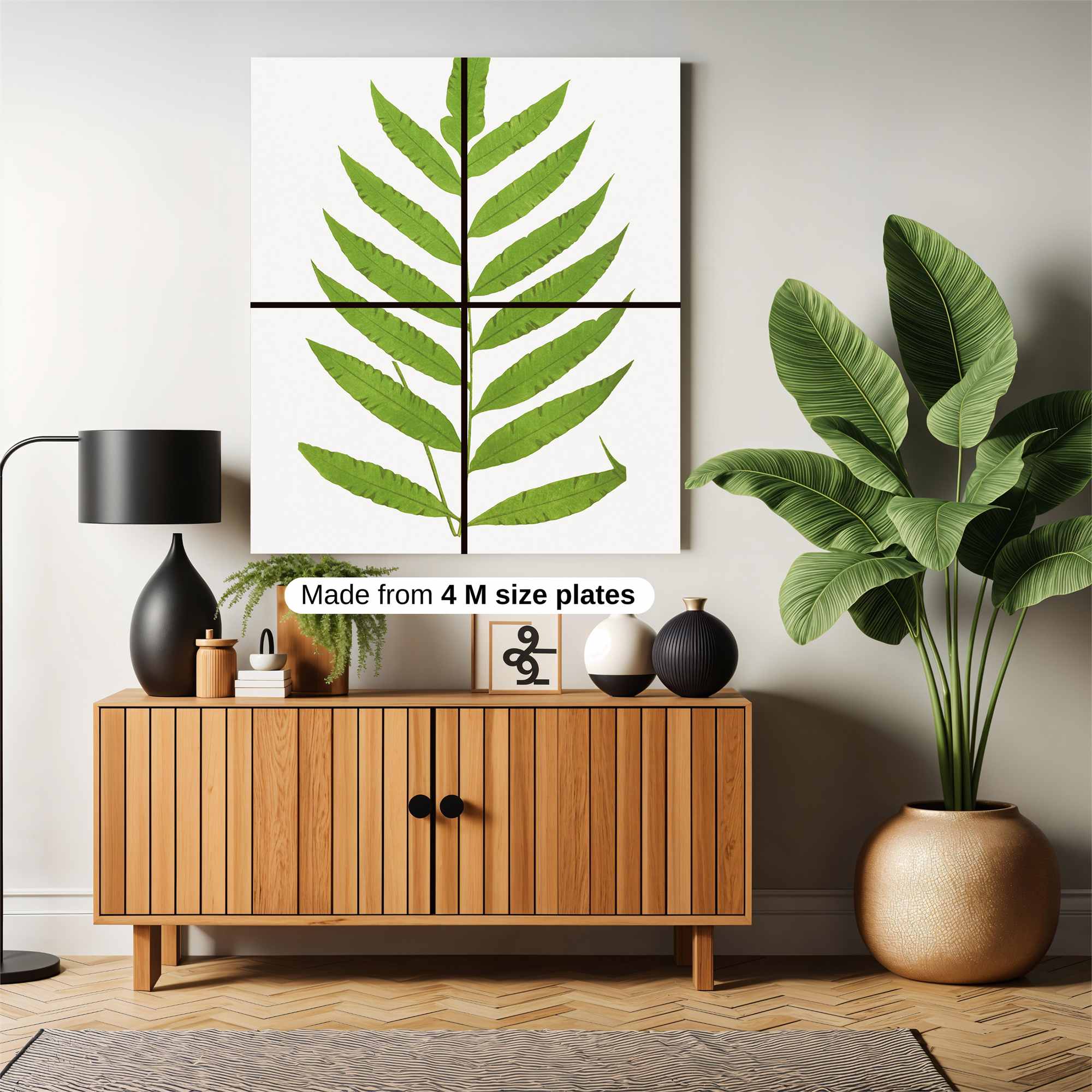 Fern Serenity Safe Wall Magnetic / M