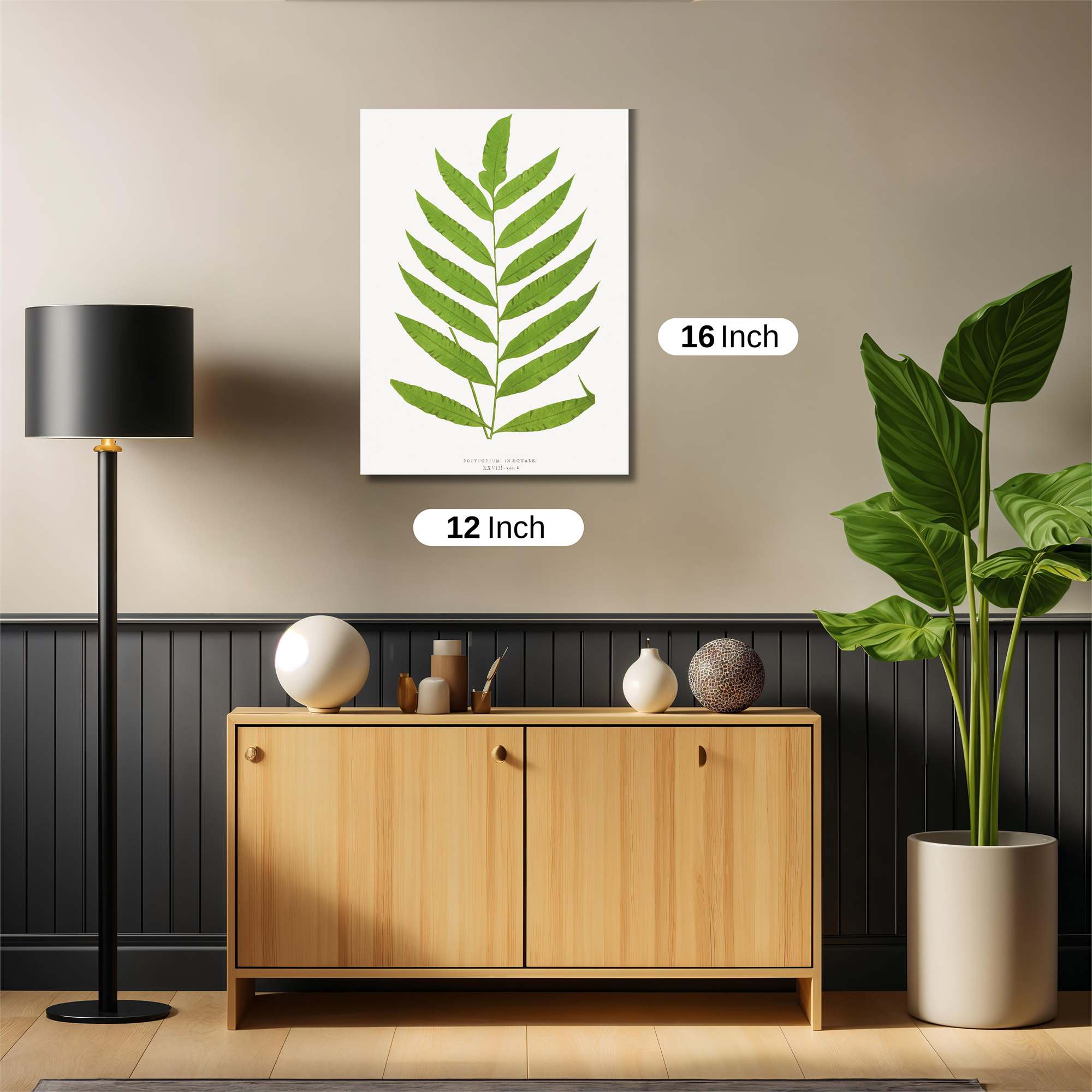 Fern Serenity Safe Wall Magnetic / M