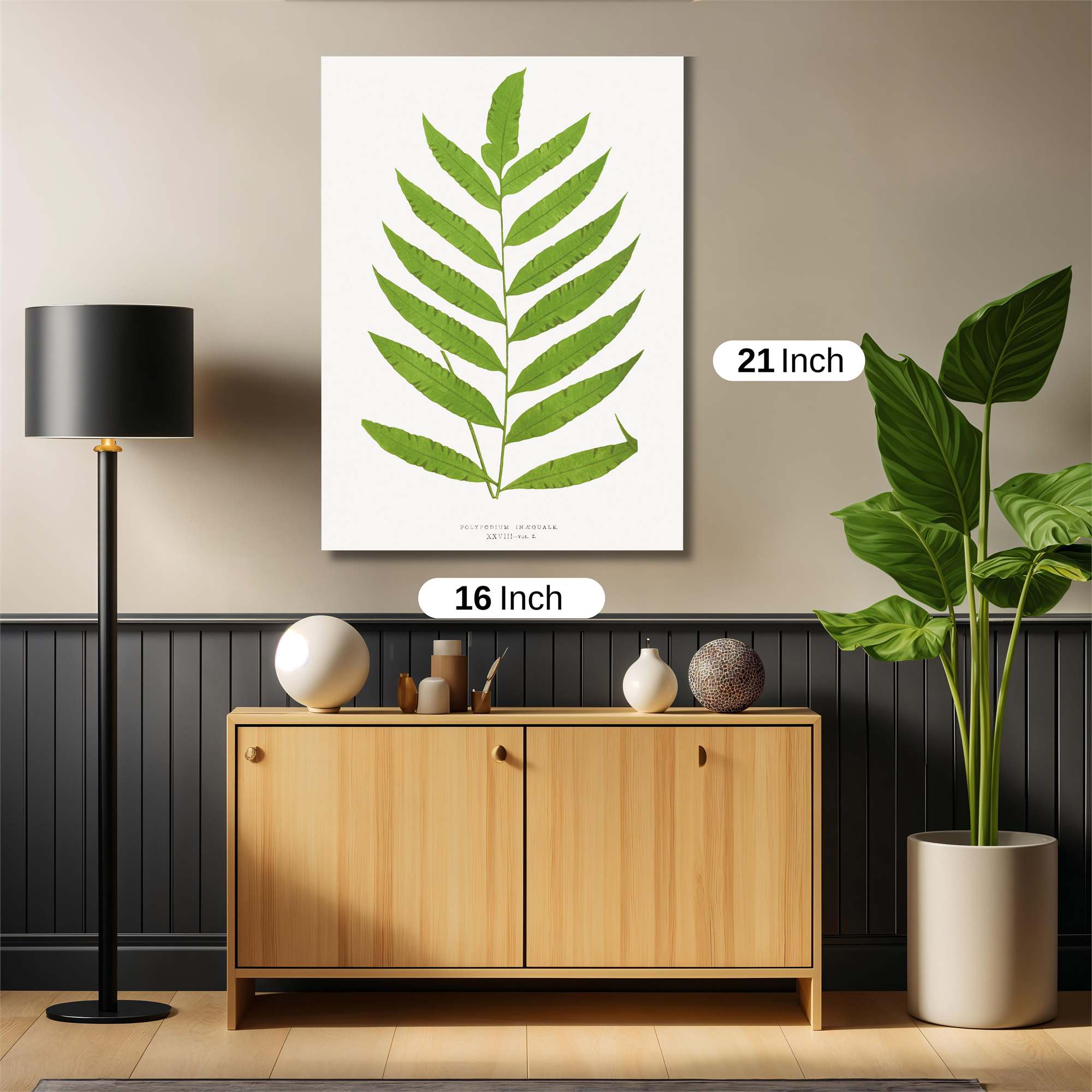 Fern Serenity Safe Wall Magnetic / M