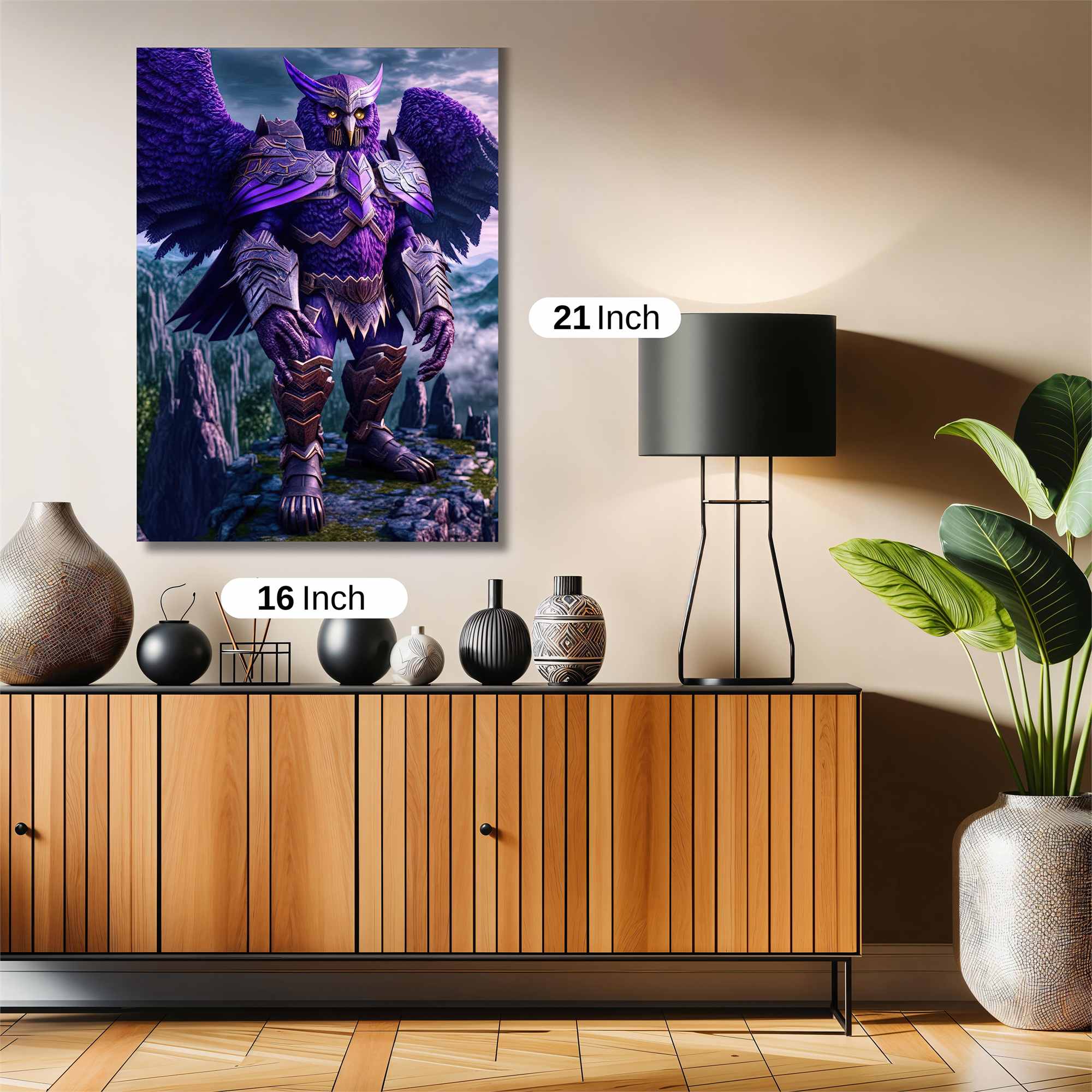 Owl Majesty Safe Wall Magnetic / M