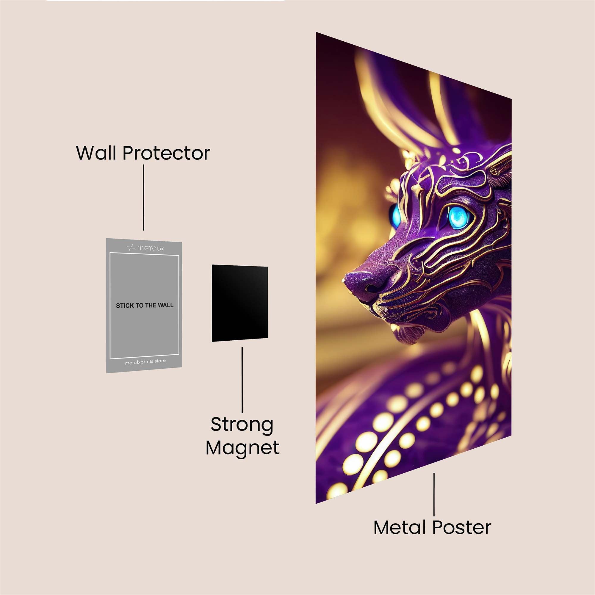 Mystic Serenity Safe Wall Magnetic / M