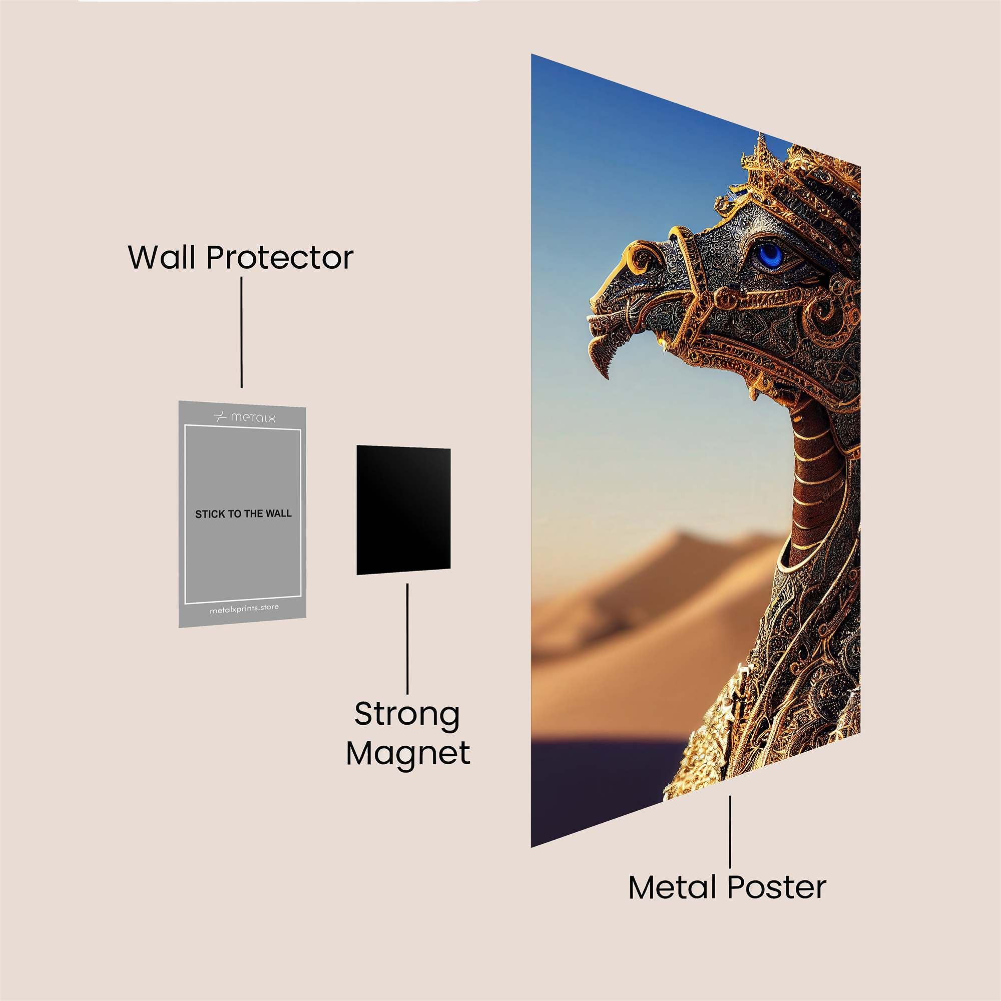 Anubis Enigma Safe Wall Magnetic / M