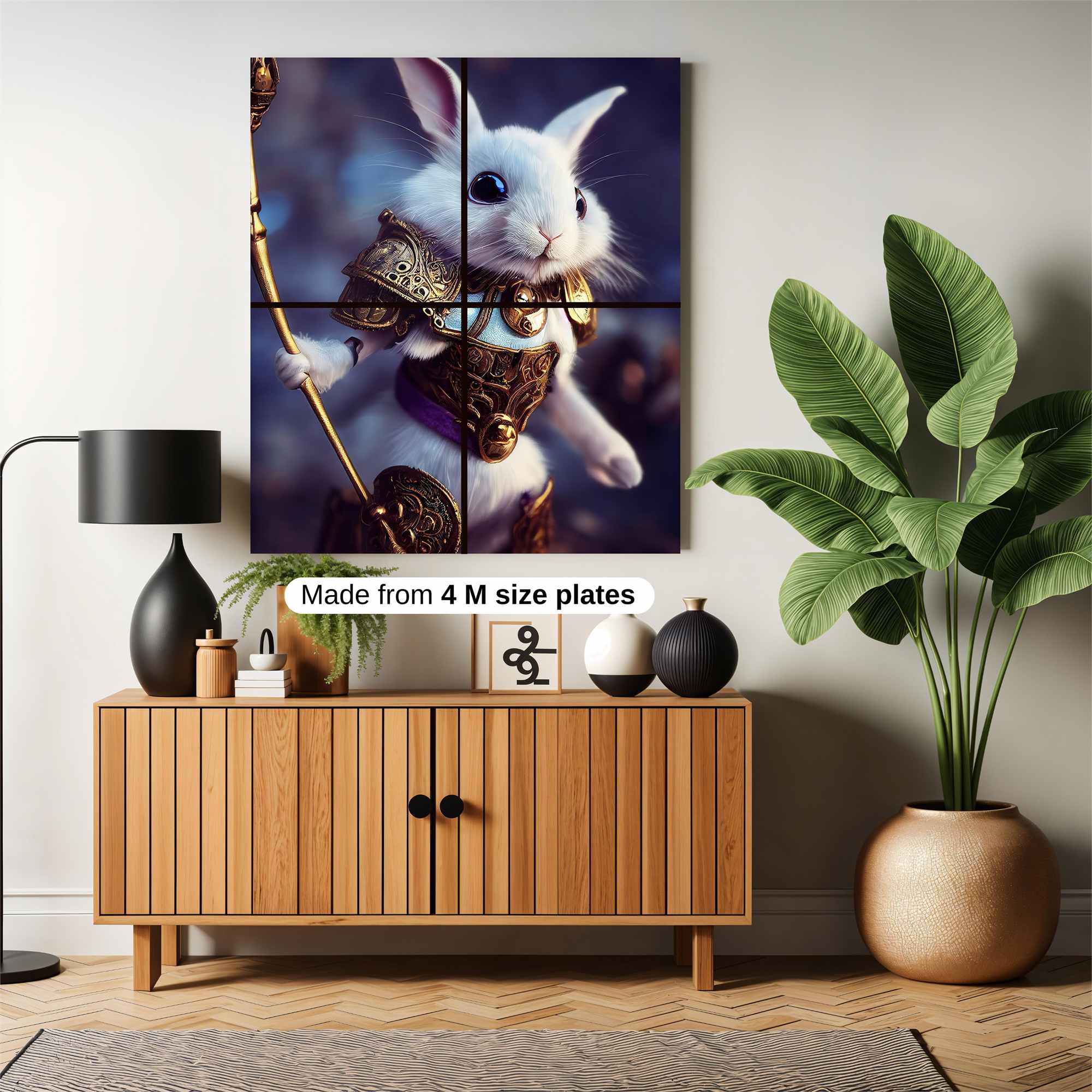 Brave Rabbit Safe Wall Magnetic / M