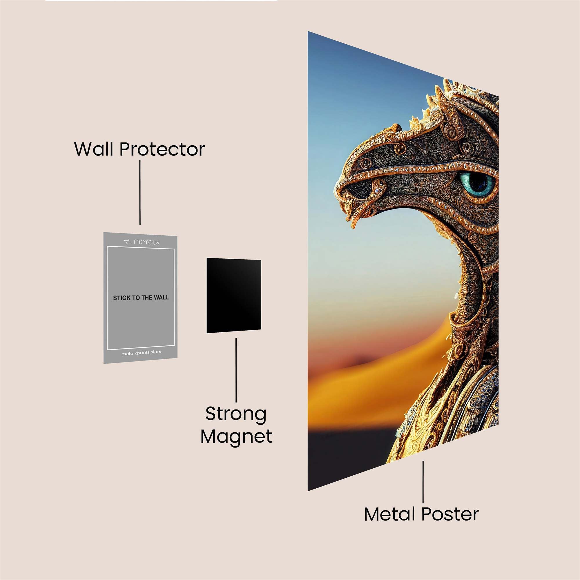 Horus Majestic Safe Wall Magnetic / M
