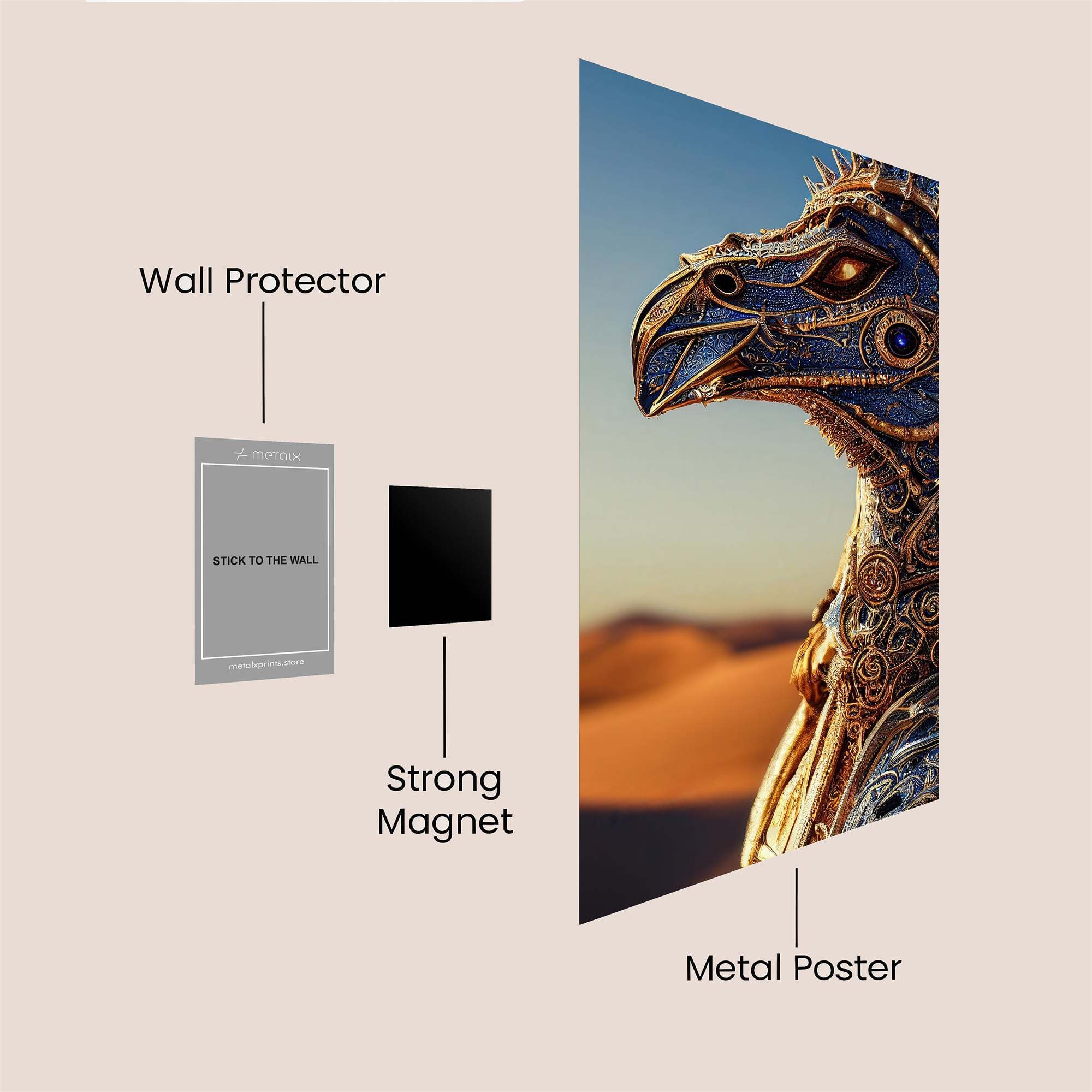 Horus Majestic Safe Wall Magnetic / M