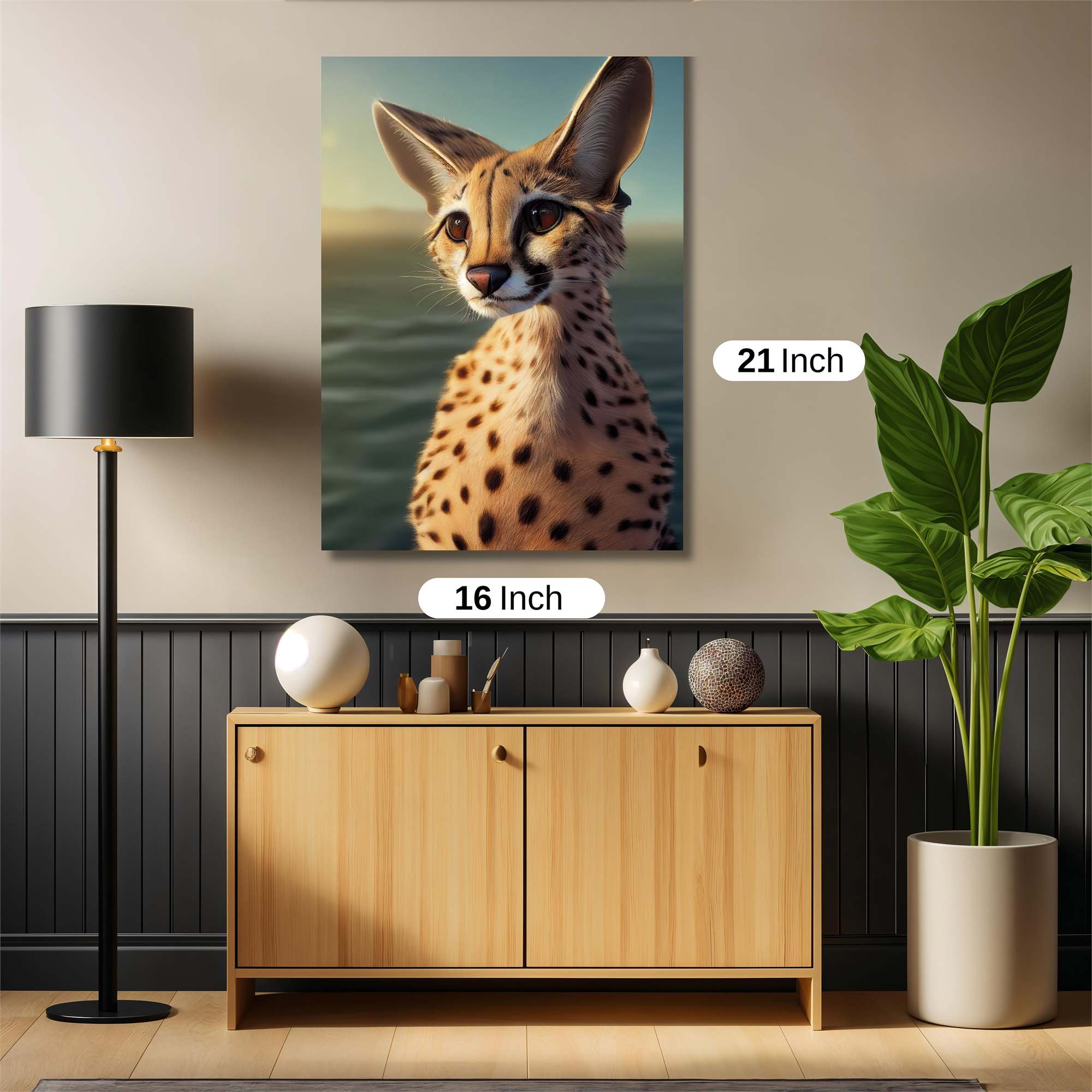 Serval Serene Safe Wall Magnetic / M