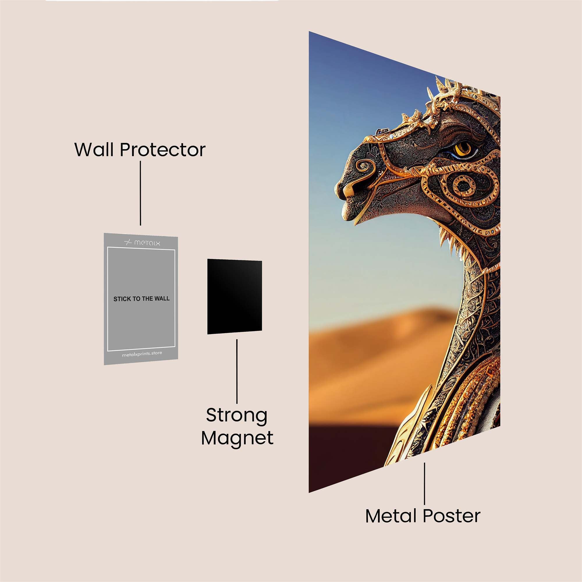 Phoenix Majestic Safe Wall Magnetic / M