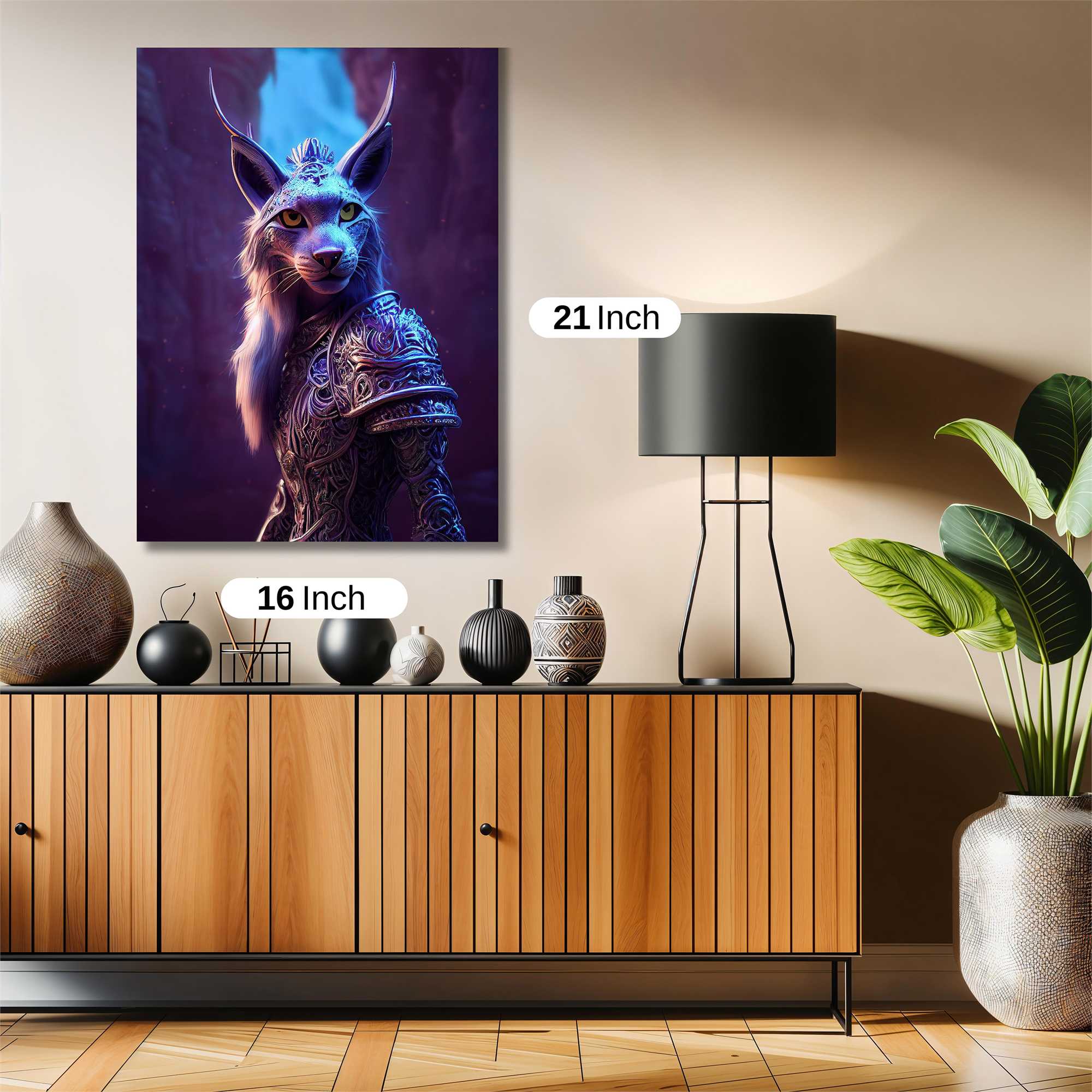 Feline Majesty Safe Wall Magnetic / M