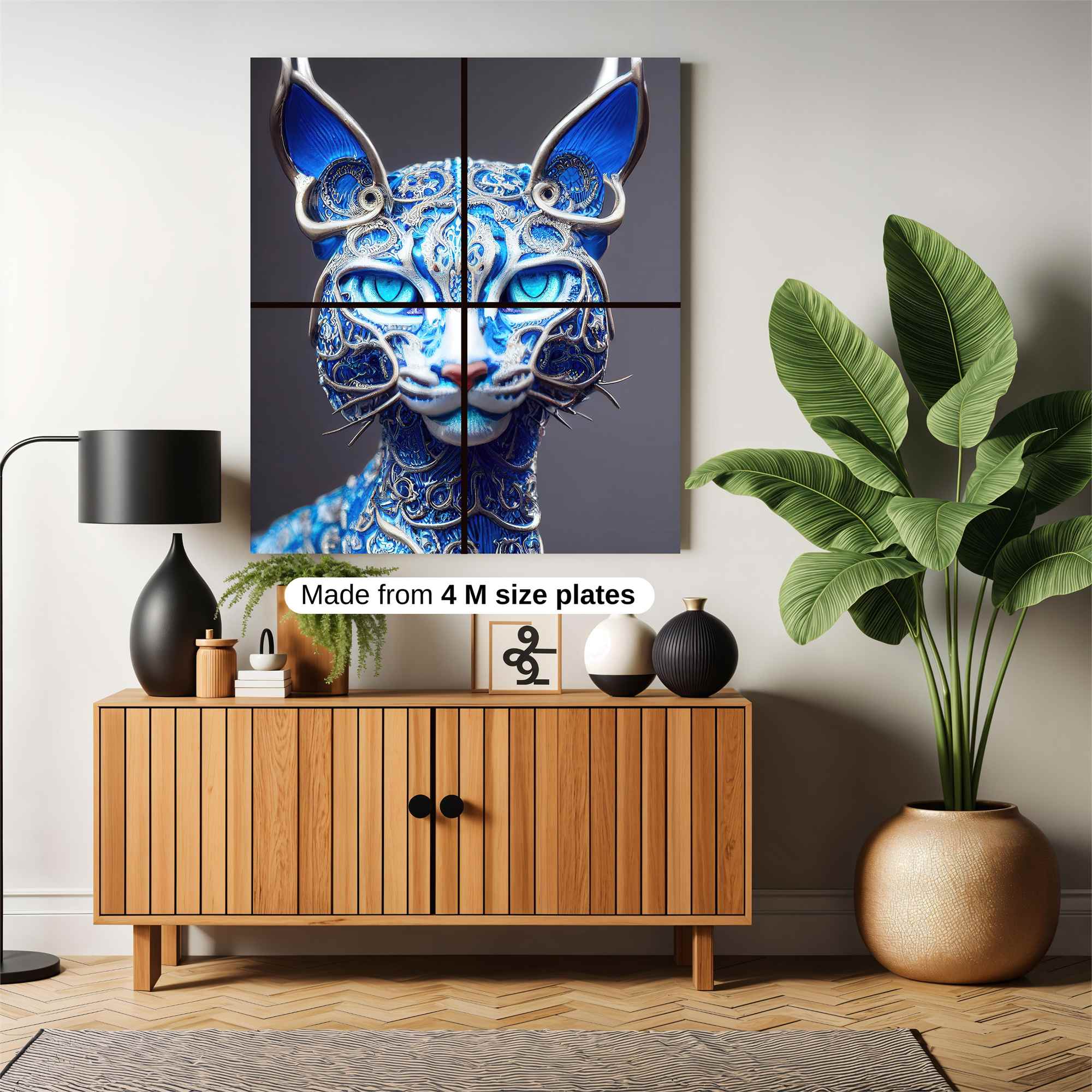 Azure Enigma Safe Wall Magnetic / M