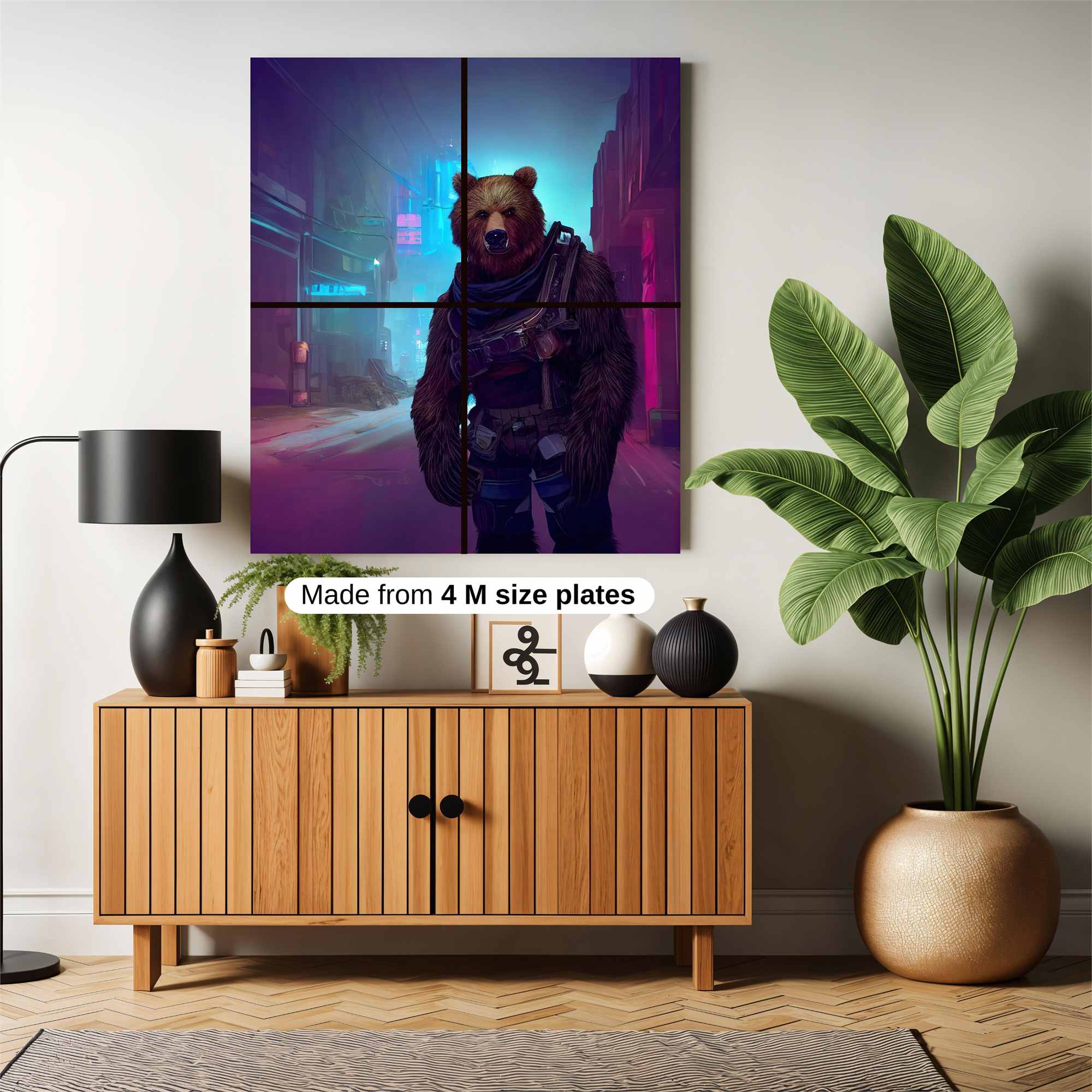 Bear Sentinel Safe Wall Magnetic / M
