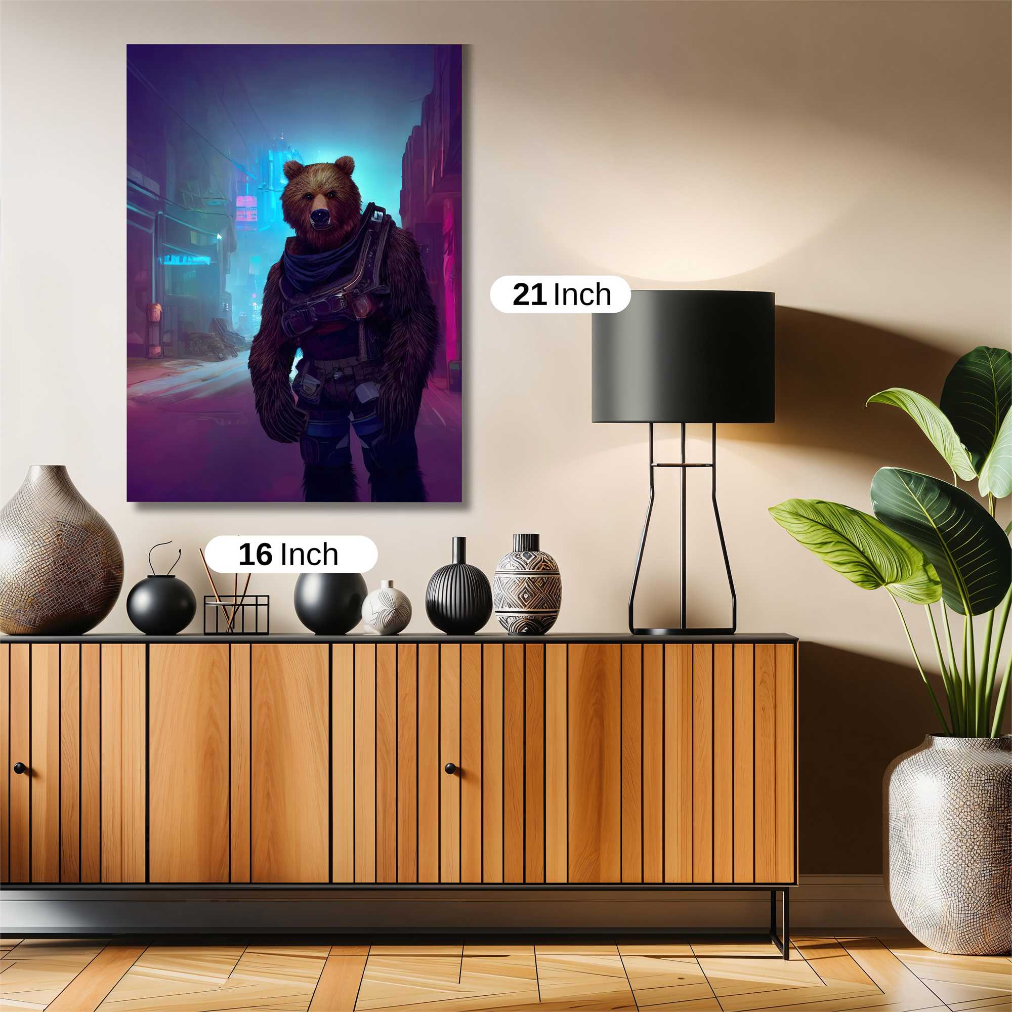 Bear Sentinel Safe Wall Magnetic / M