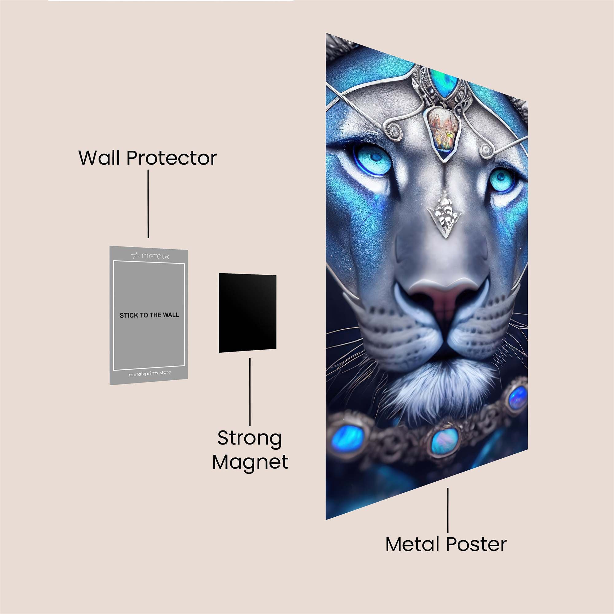 Hawk Intensity Safe Wall Magnetic / M
