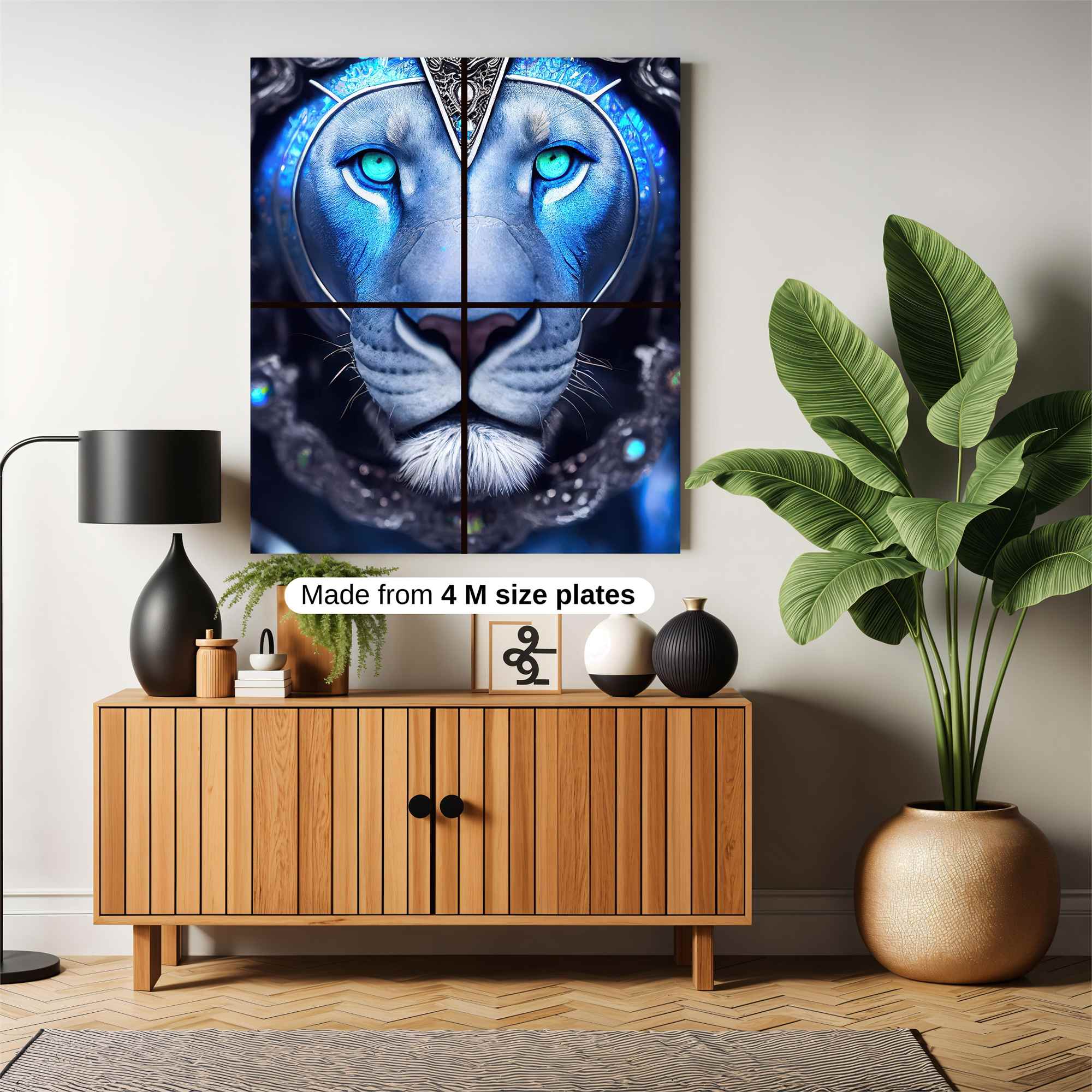 Lion Majesty Safe Wall Magnetic / M