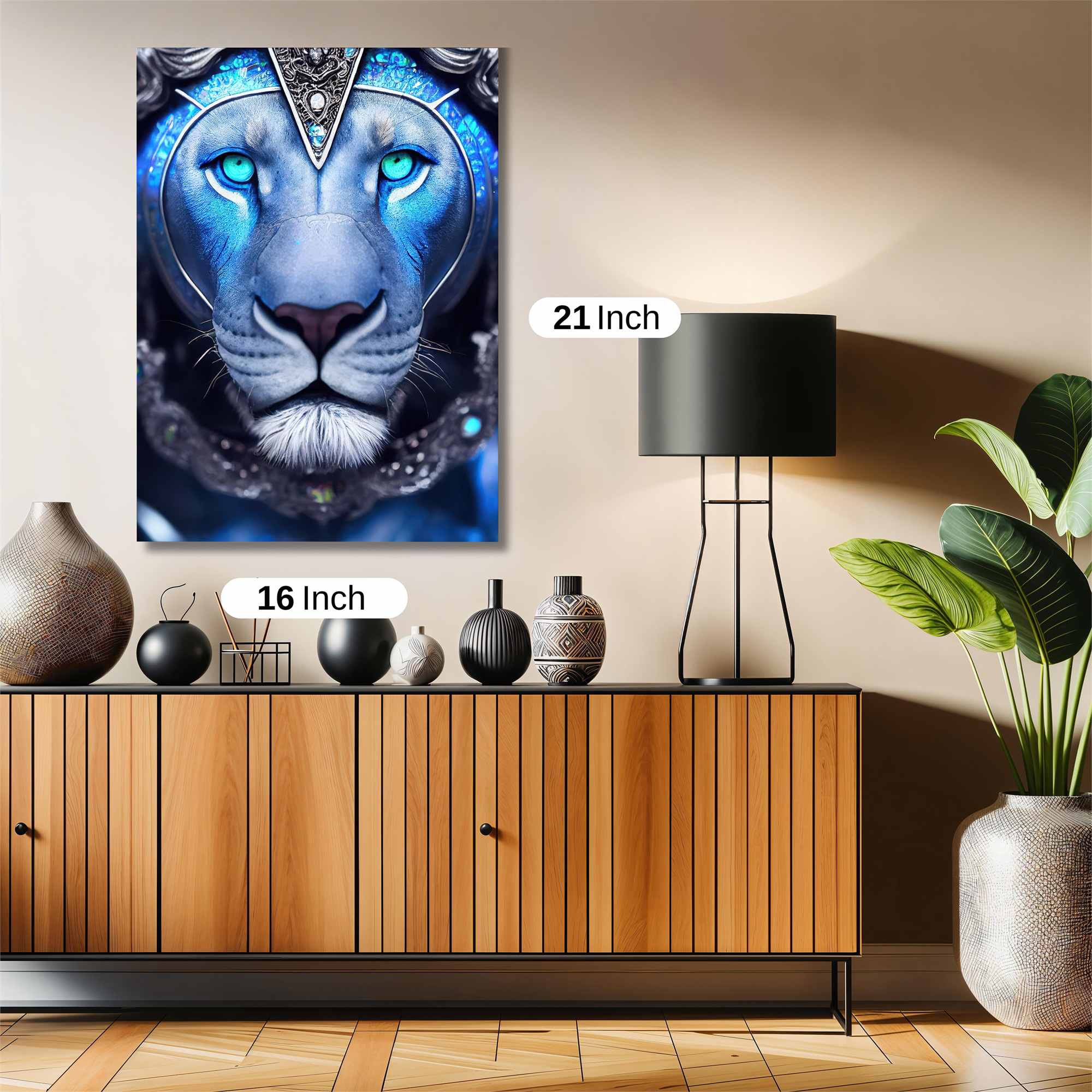 Lion Majesty Safe Wall Magnetic / M