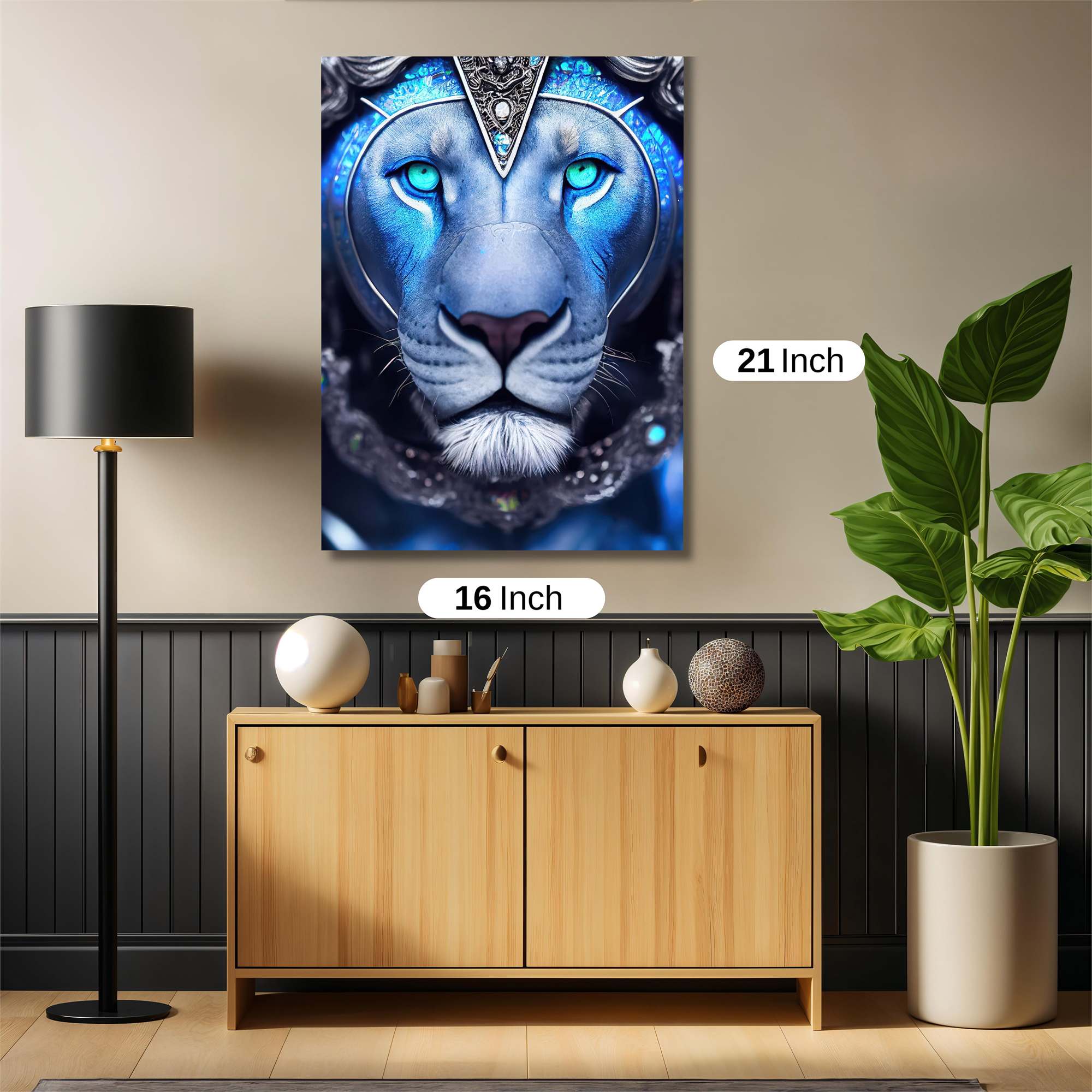 Lion Majesty Safe Wall Magnetic / M