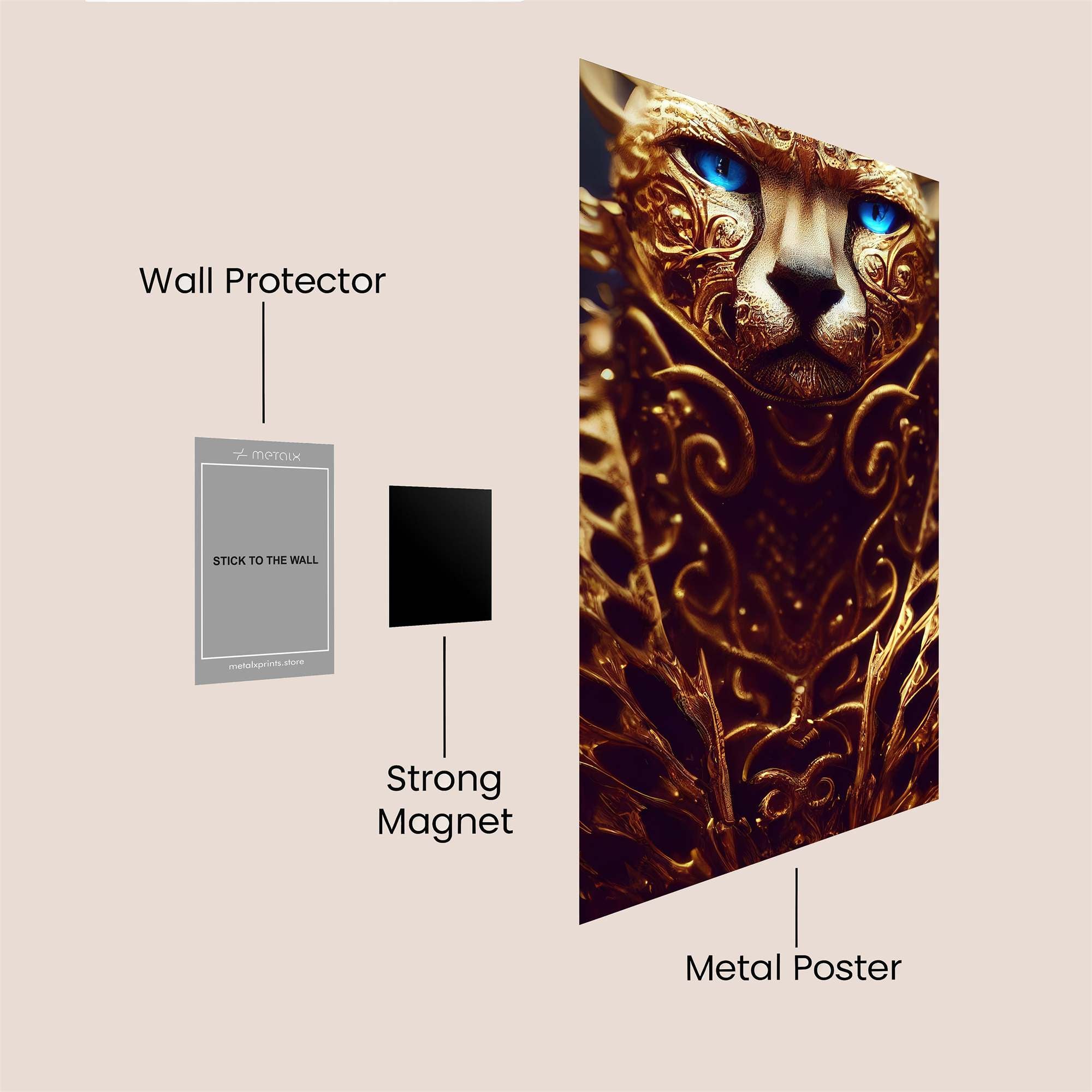 Parrot Serenity Safe Wall Magnetic / M