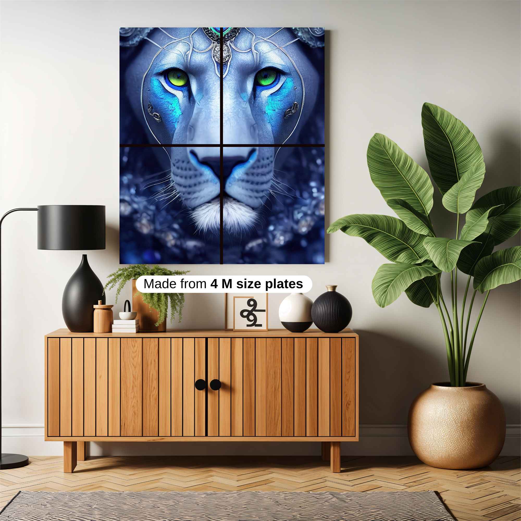 Lion Majesty Safe Wall Magnetic / M