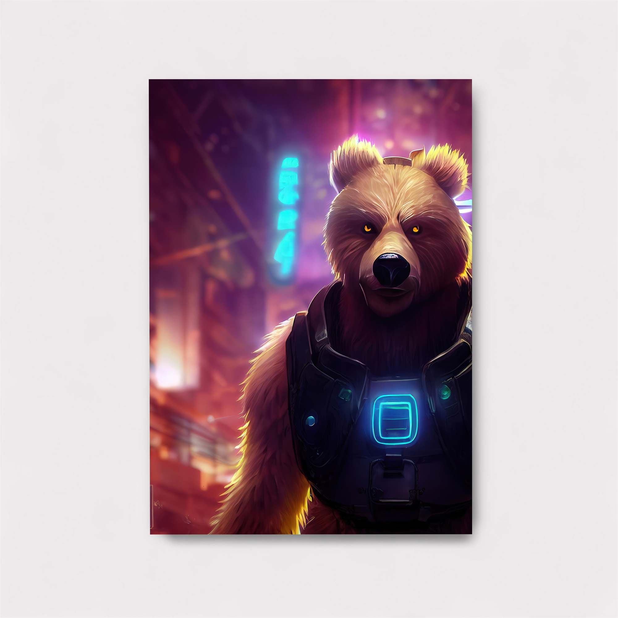 Cyber Bear Safe Wall Magnetic / M