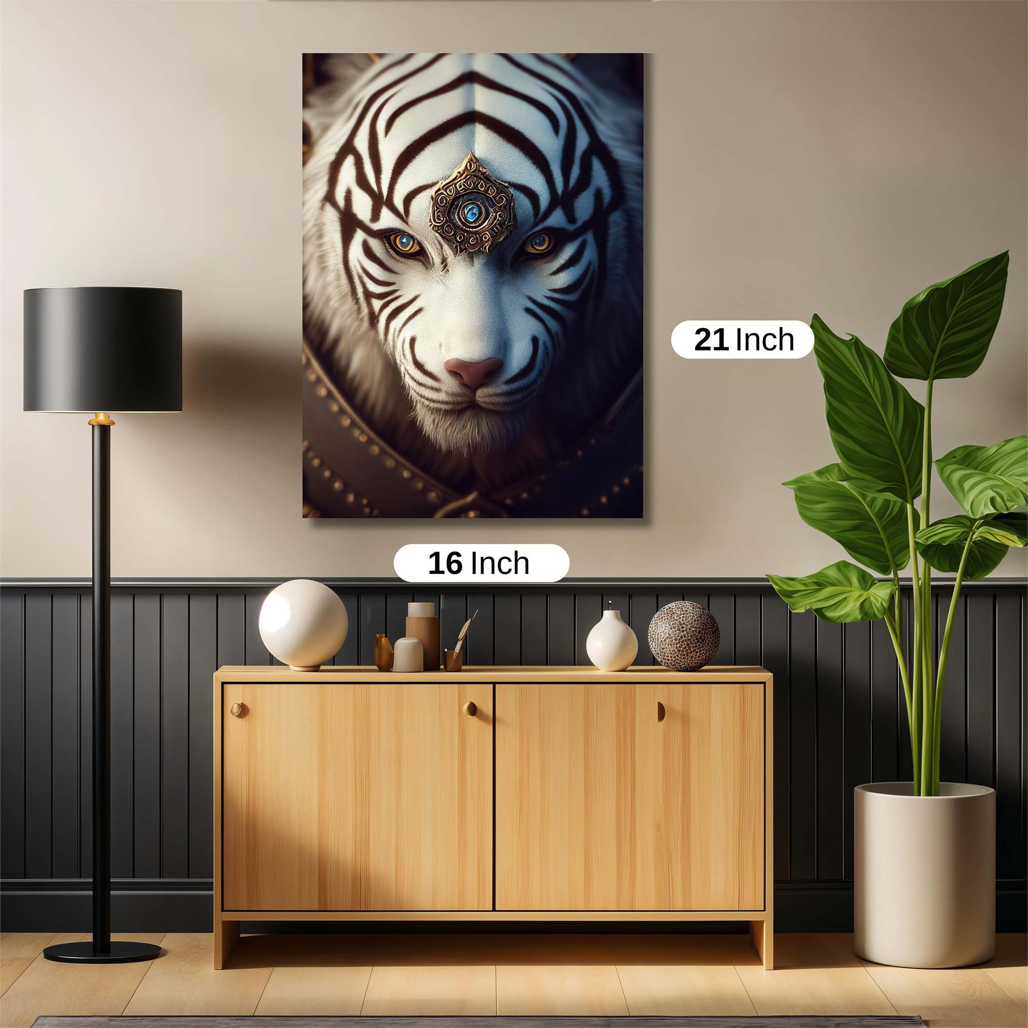 Mystic Tiger Safe Wall Magnetic / M