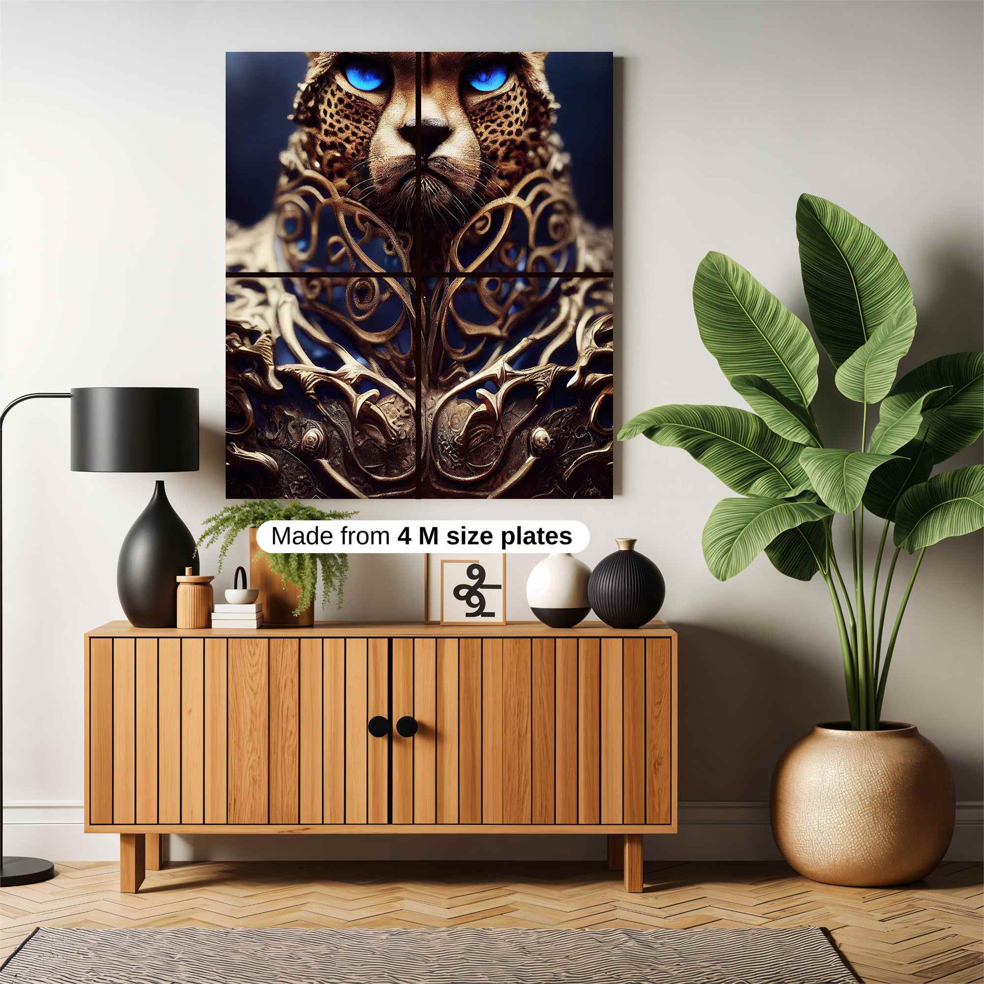 Cheetah Enigma Safe Wall Magnetic / M
