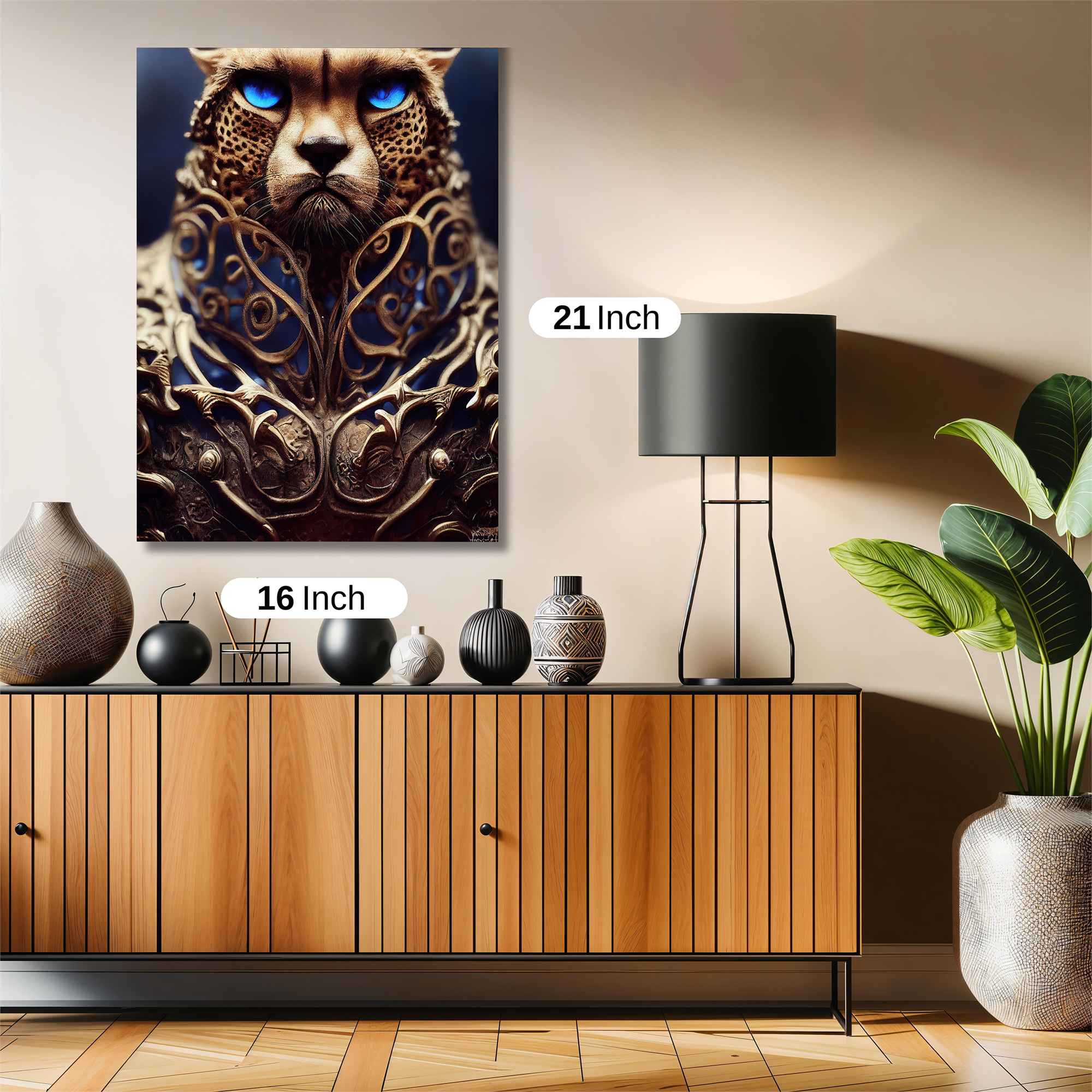 Cheetah Enigma Safe Wall Magnetic / M