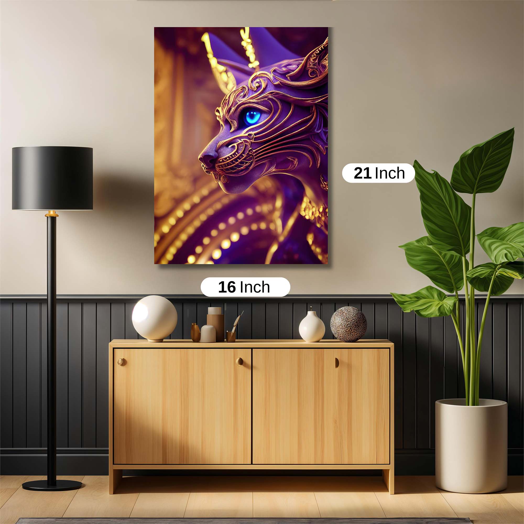 Bastet Enigmatic Safe Wall Magnetic / M