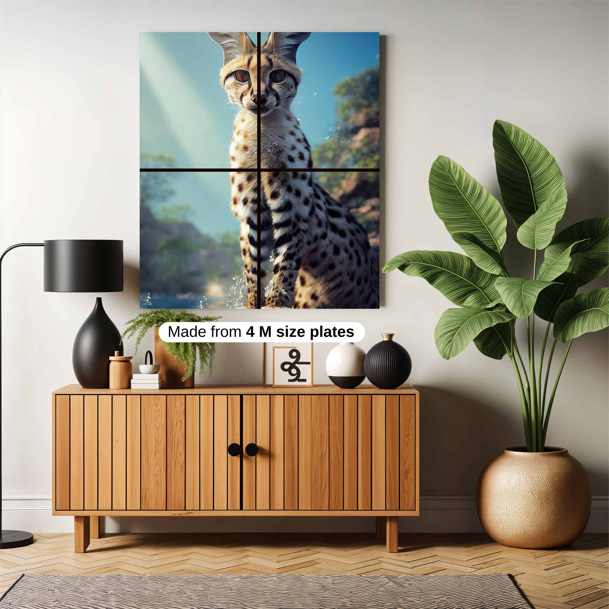 Serval Serene Safe Wall Magnetic / M