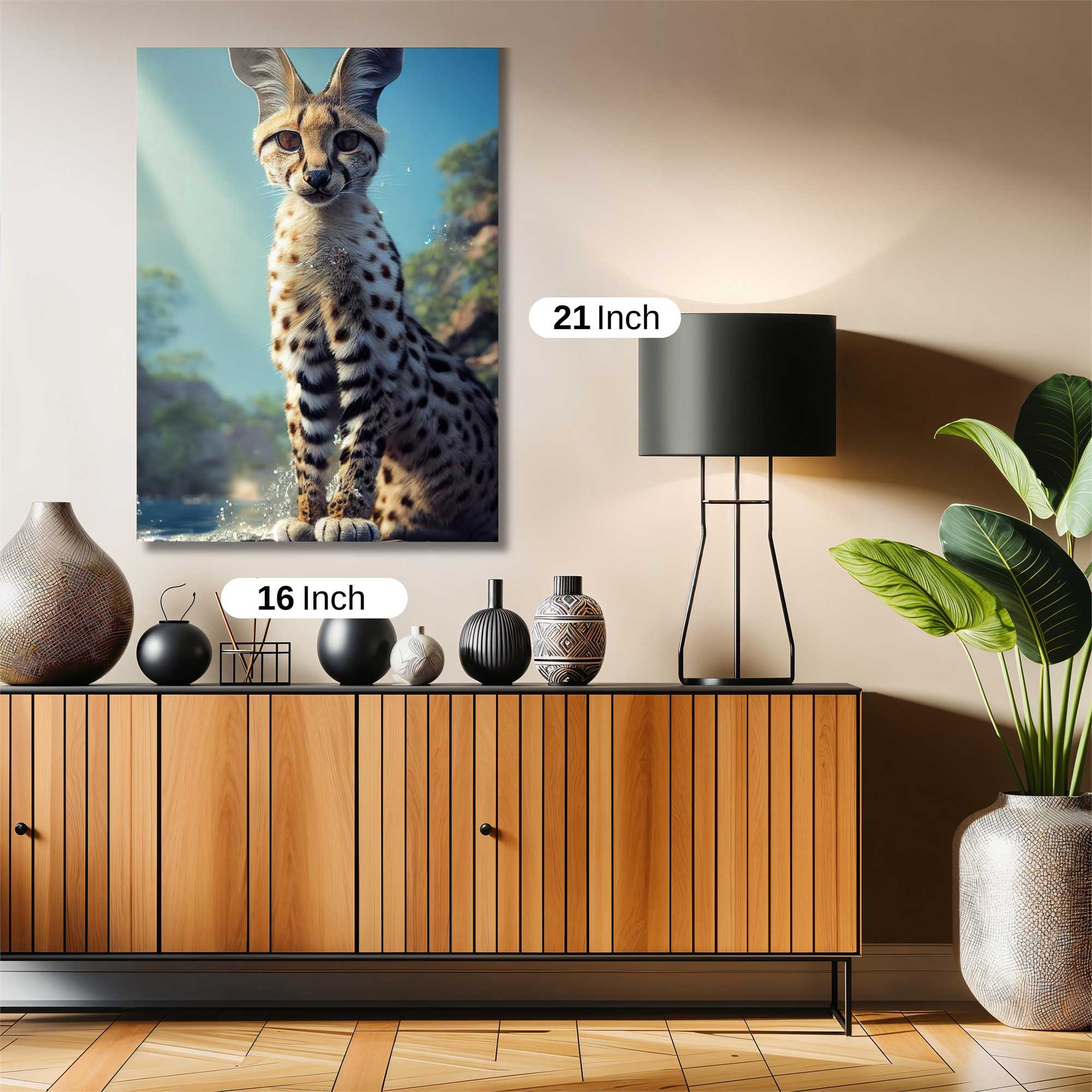 Serval Serene Safe Wall Magnetic / M