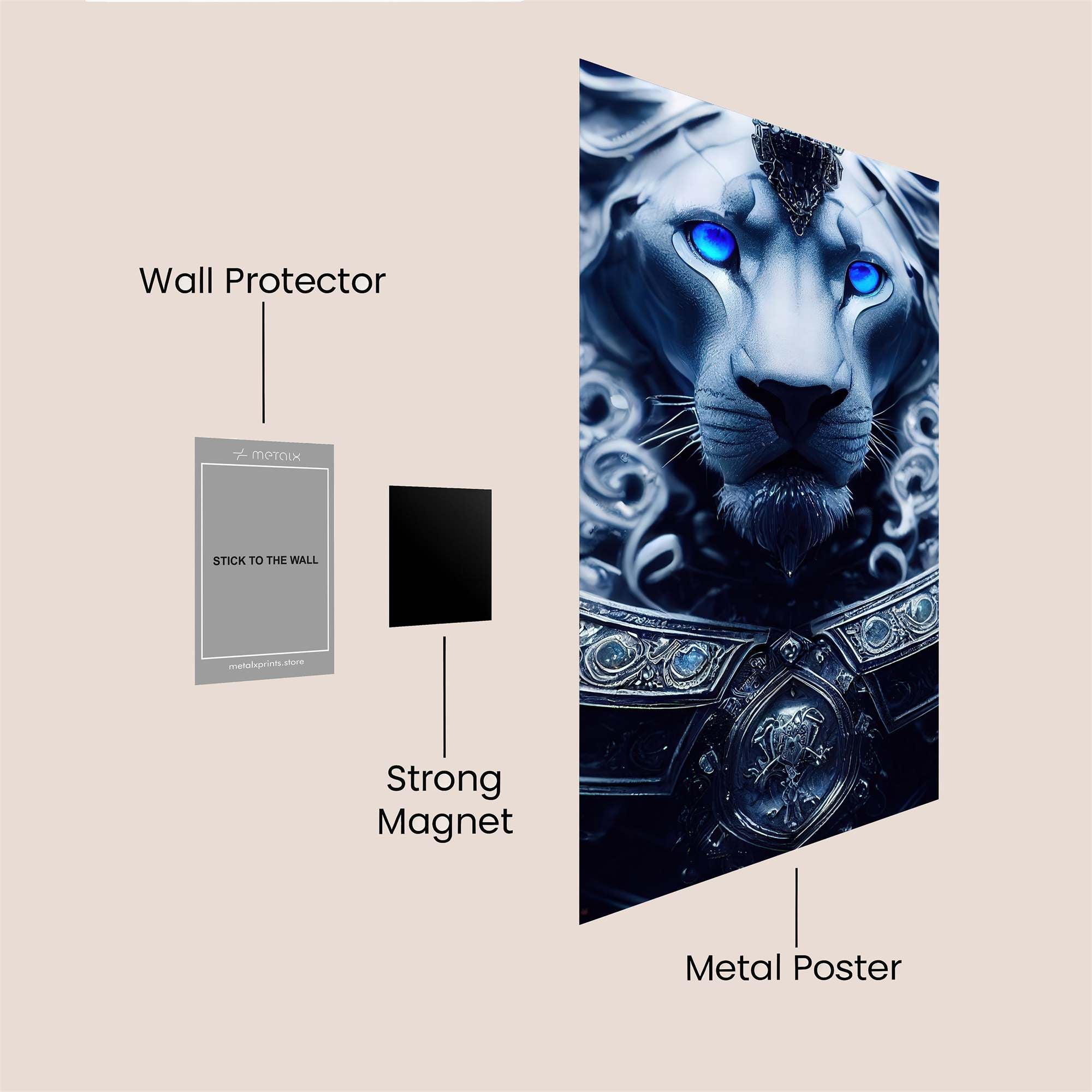 Lion Sovereign Safe Wall Magnetic / M