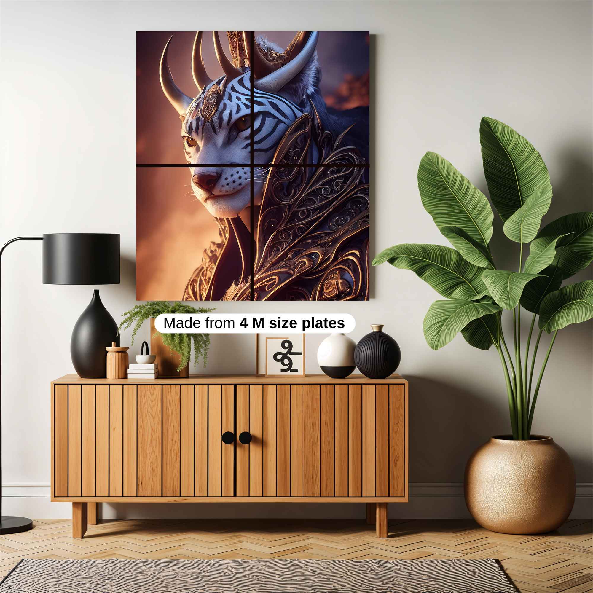 Tiger Radiant Safe Wall Magnetic / M