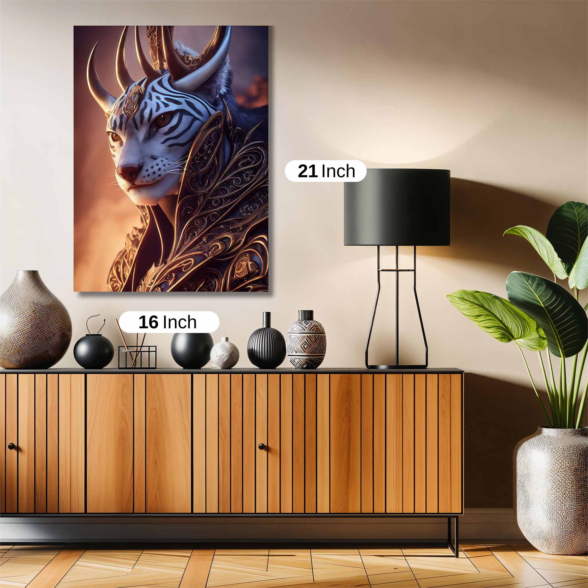 Tiger Radiant Safe Wall Magnetic / M