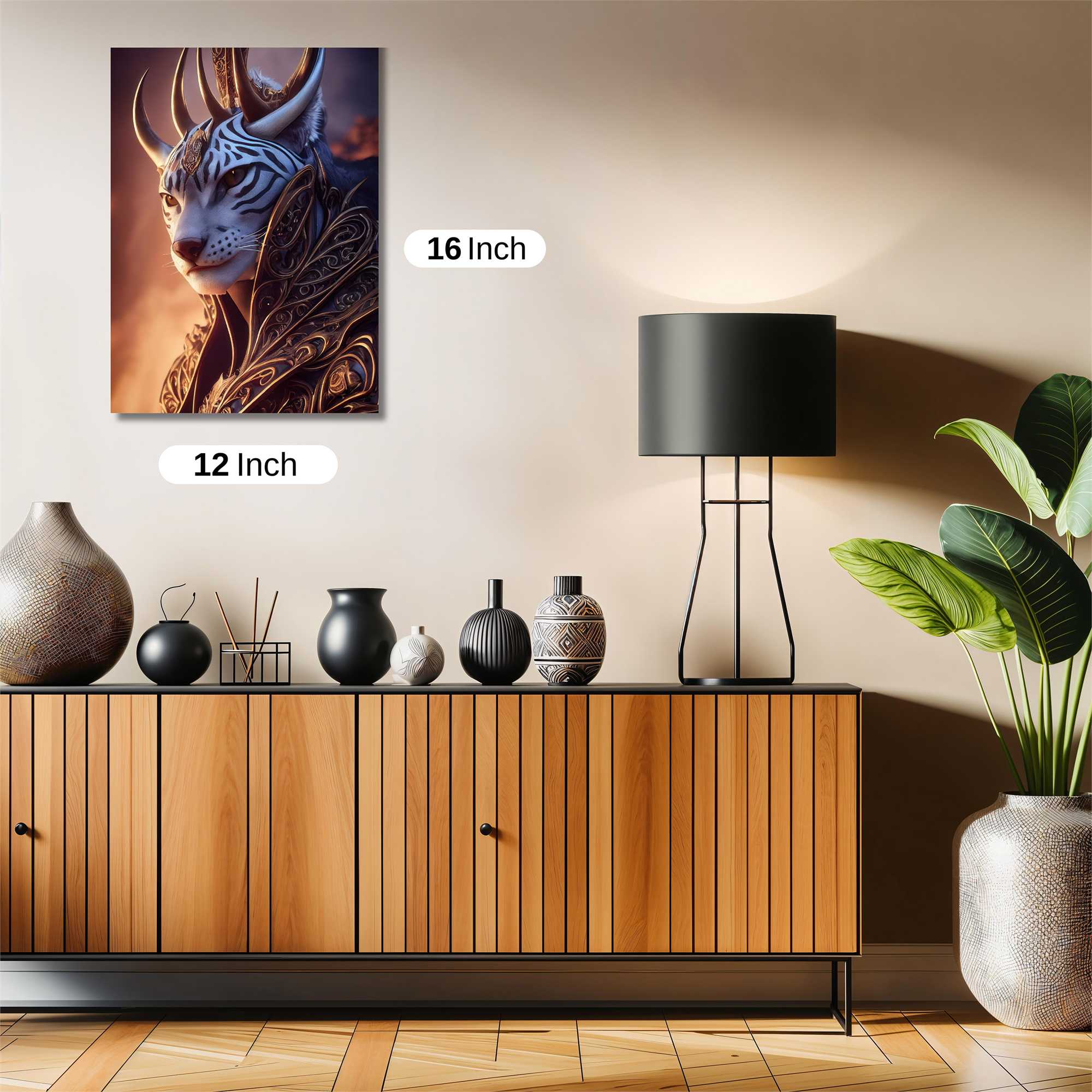 Tiger Radiant Safe Wall Magnetic / M