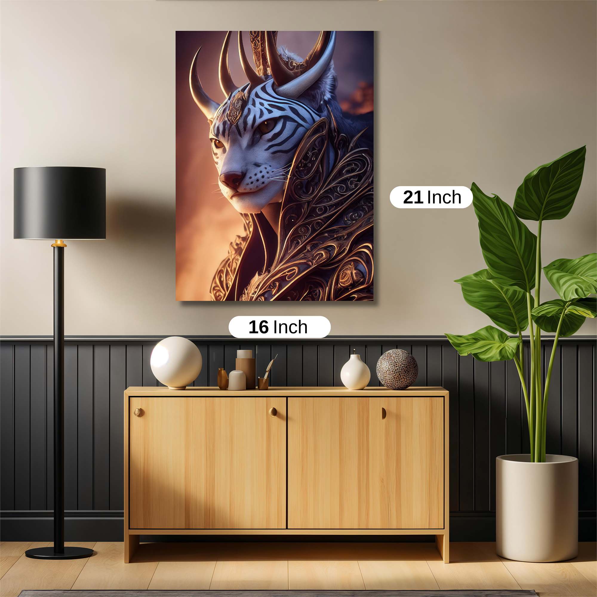 Tiger Radiant Safe Wall Magnetic / M