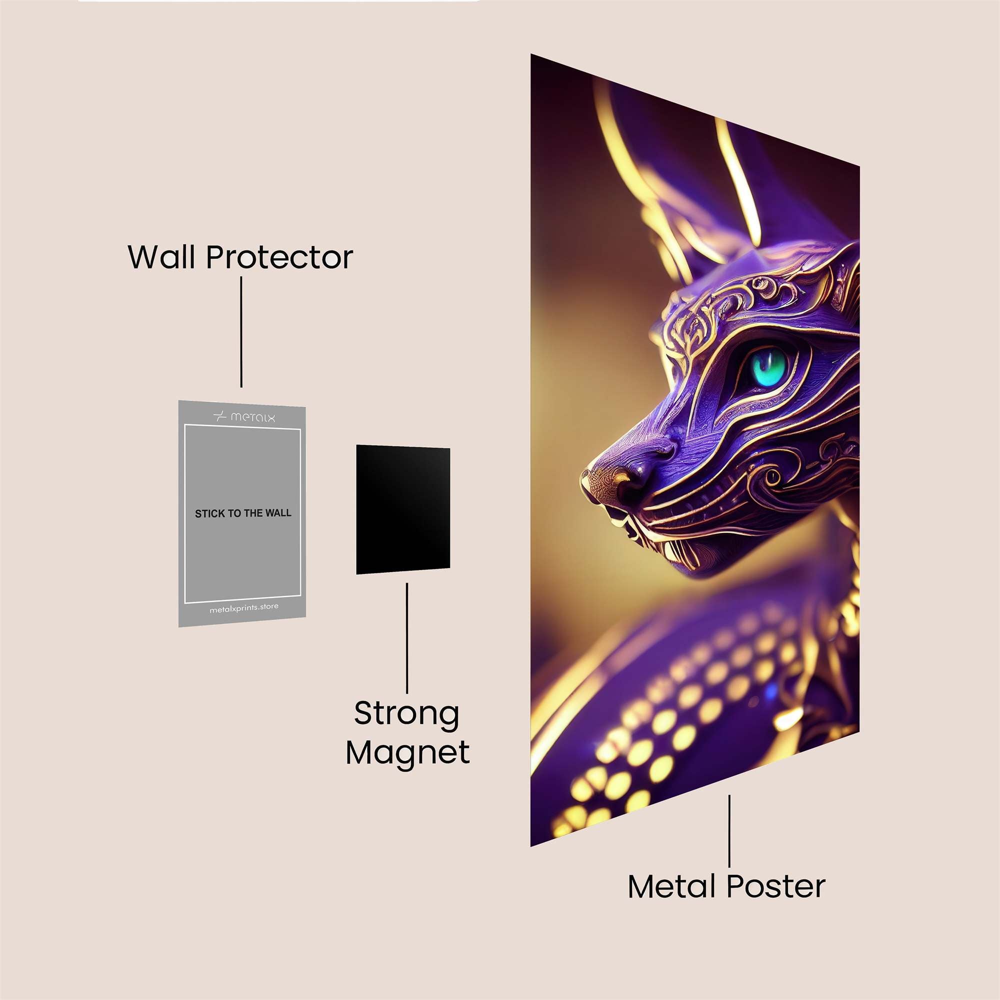 Majestic Enigma Safe Wall Magnetic / M