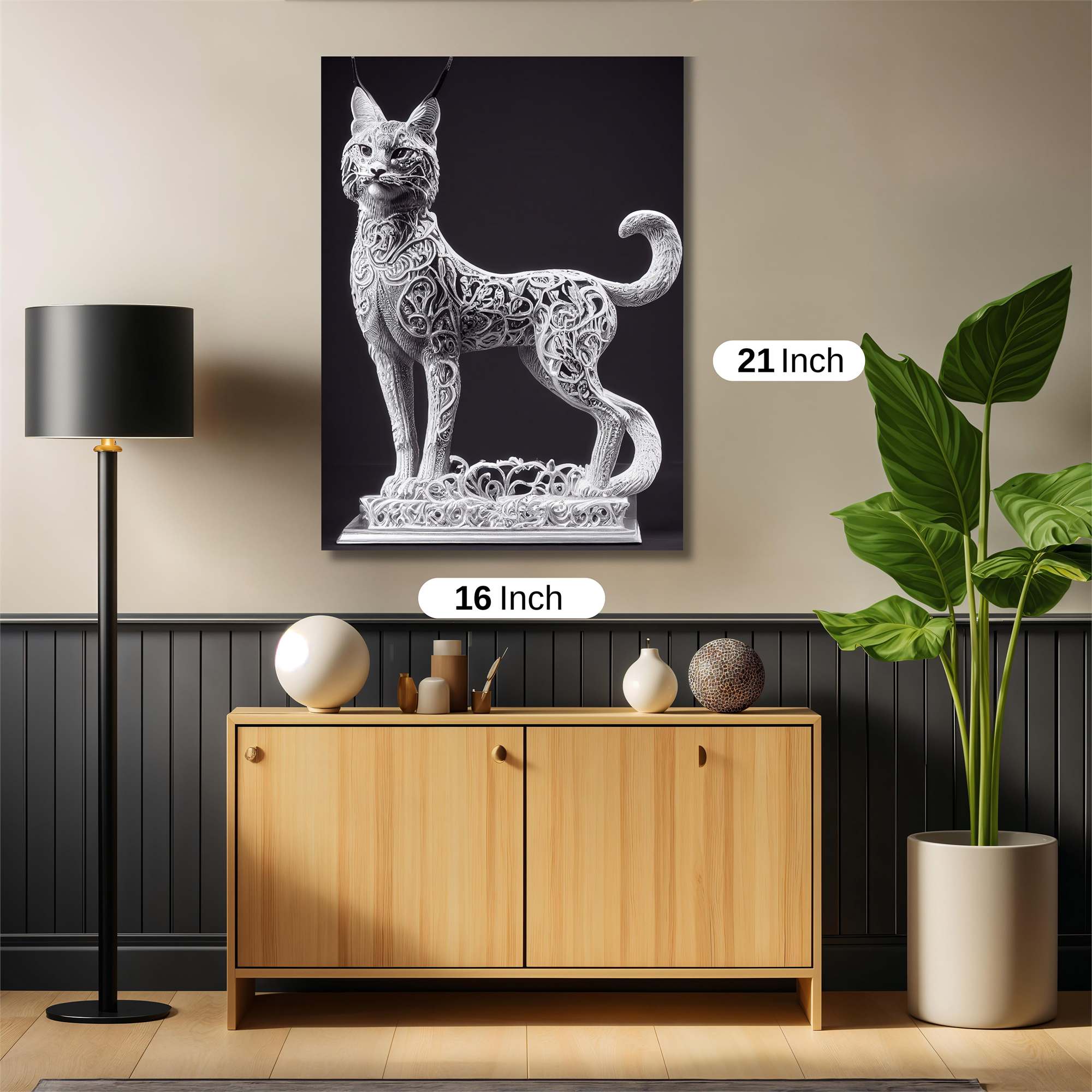 Lacy Lynx Safe Wall Magnetic / M