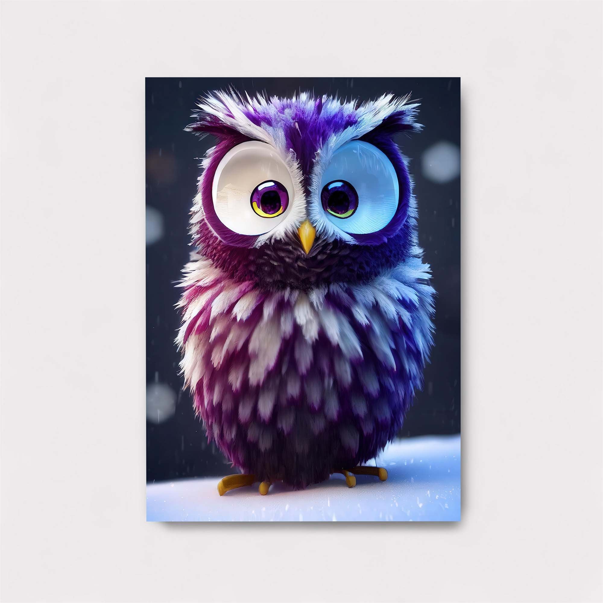 Owl Whimsy Safe Wall Magnetic / M