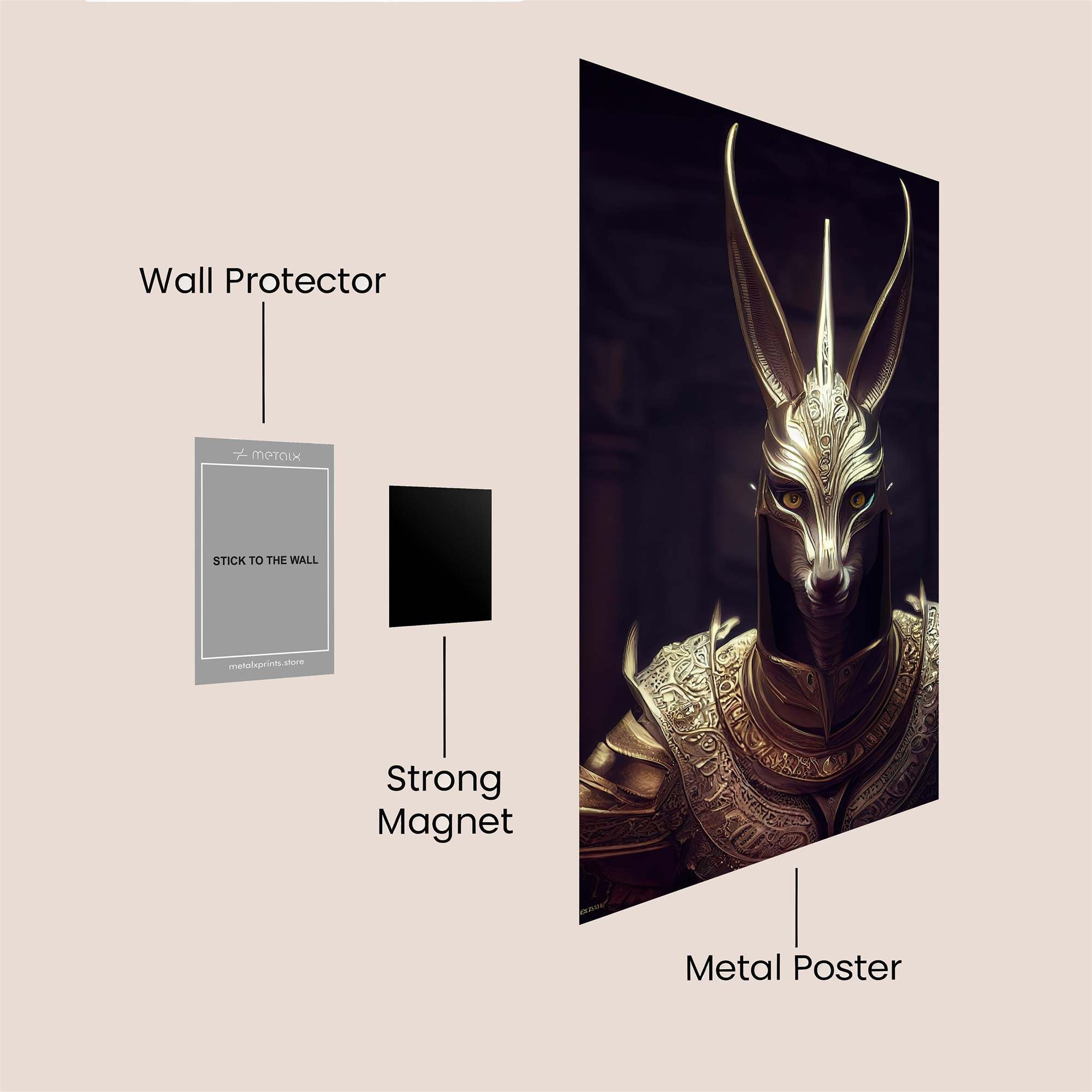 Anubis Regal Safe Wall Magnetic / M