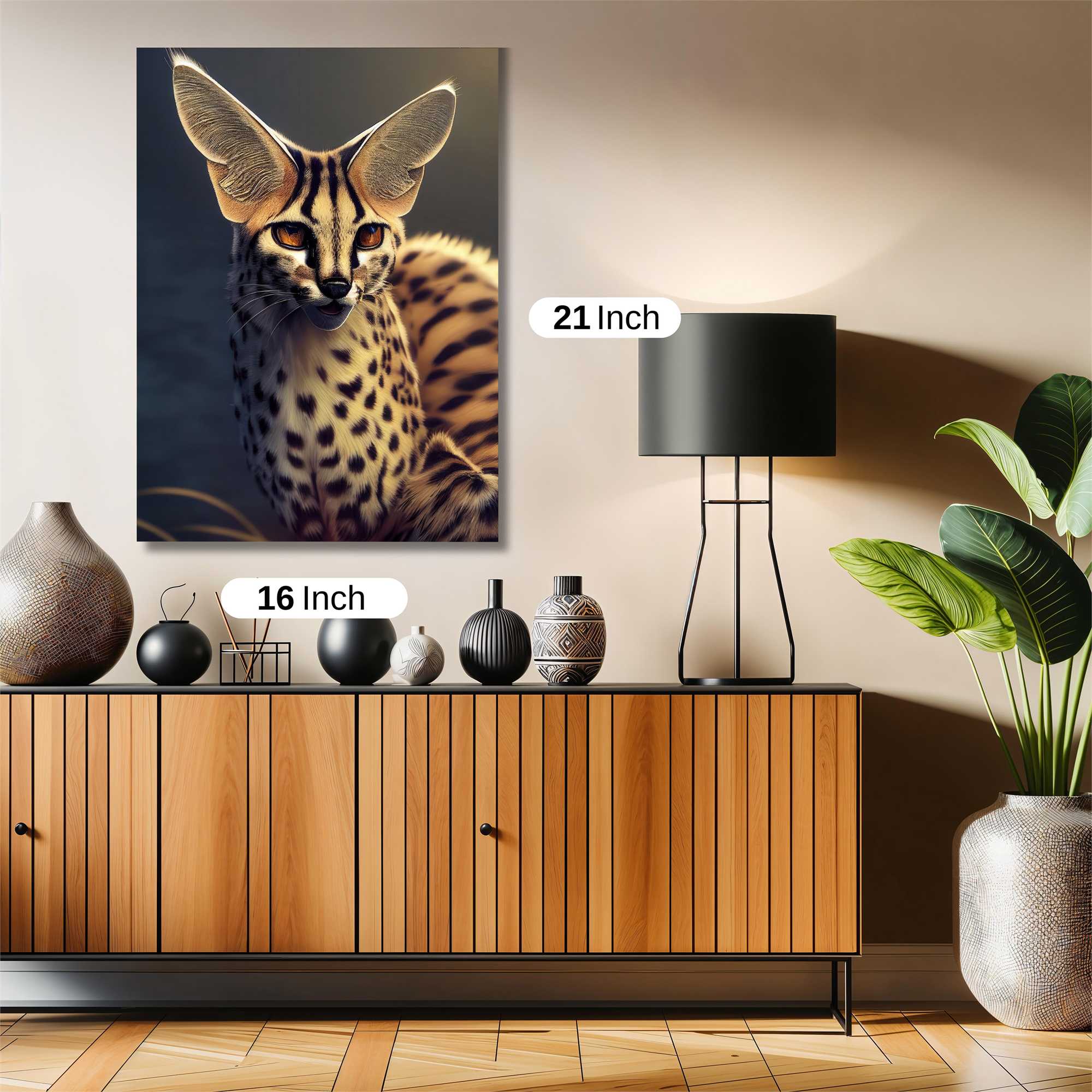 Serval Serenity Safe Wall Magnetic / M
