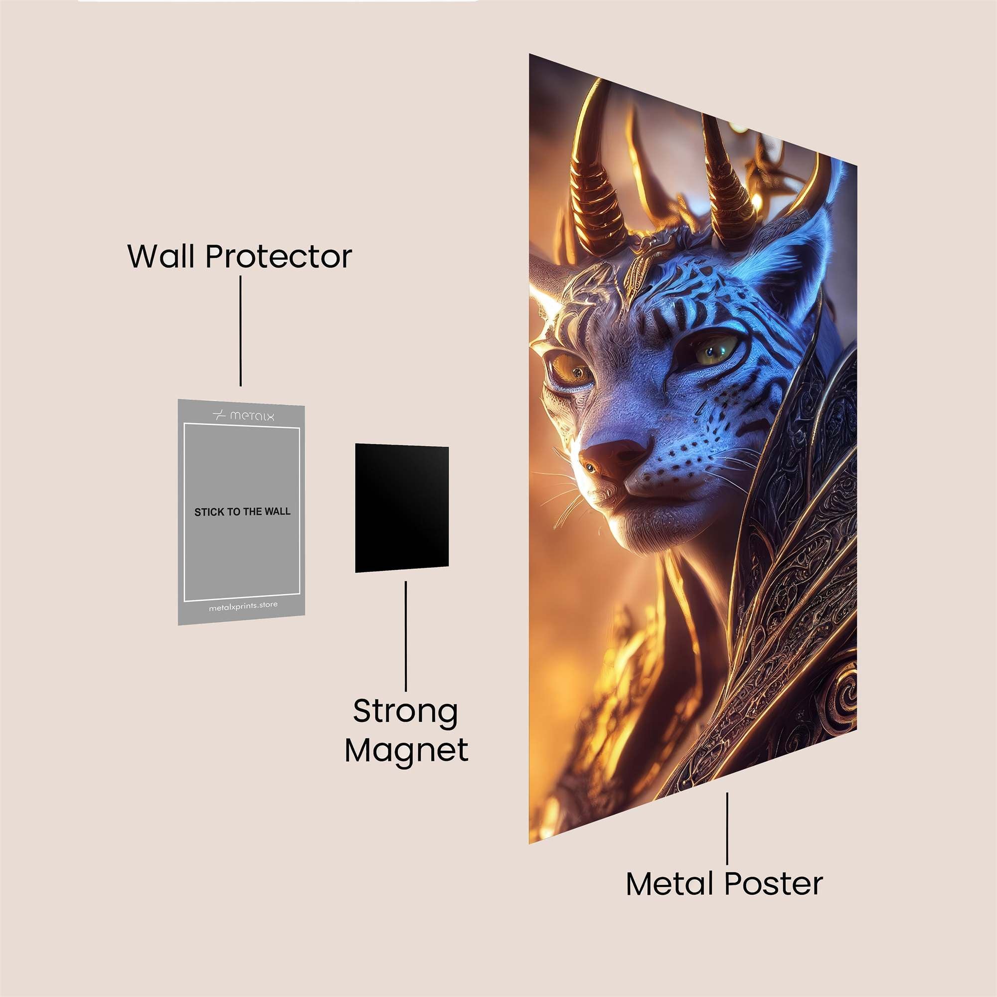 Parrot Regal Safe Wall Magnetic / M