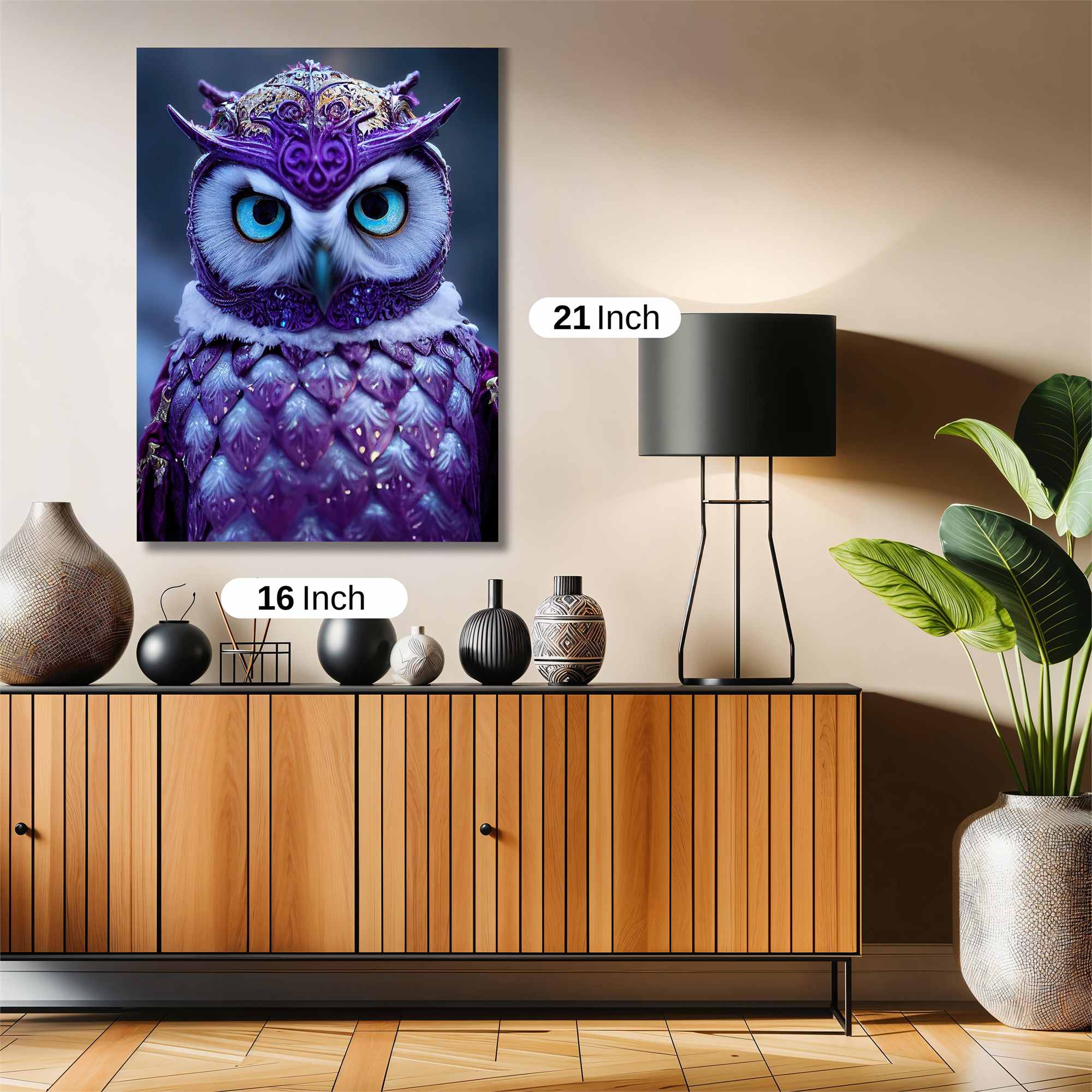 Owl Majesty Safe Wall Magnetic / M