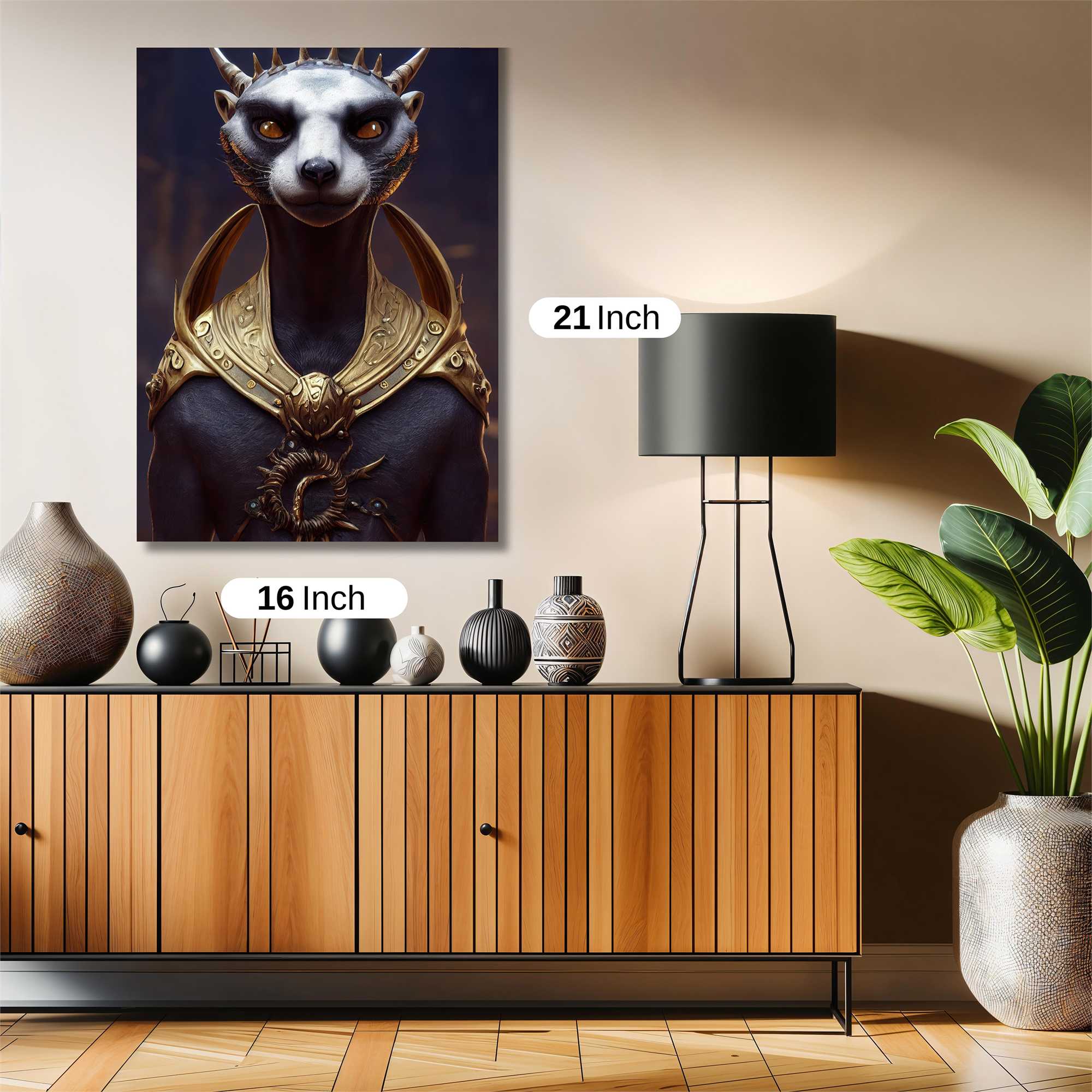 Meerkat Monarch Safe Wall Magnetic / M