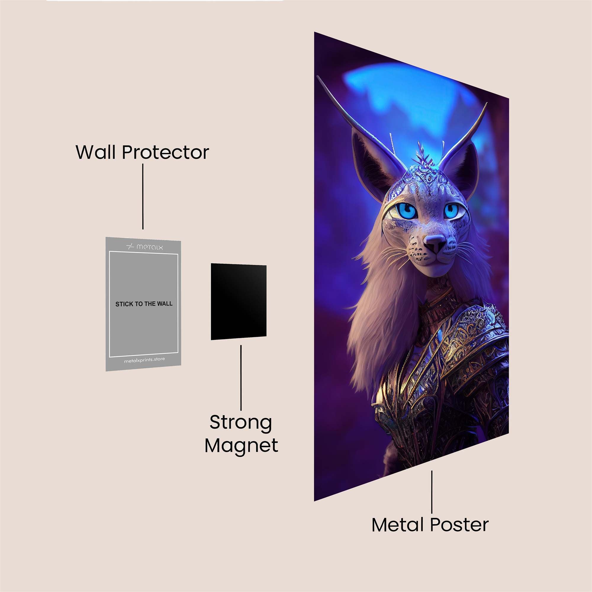 Mystic Empress Safe Wall Magnetic / M