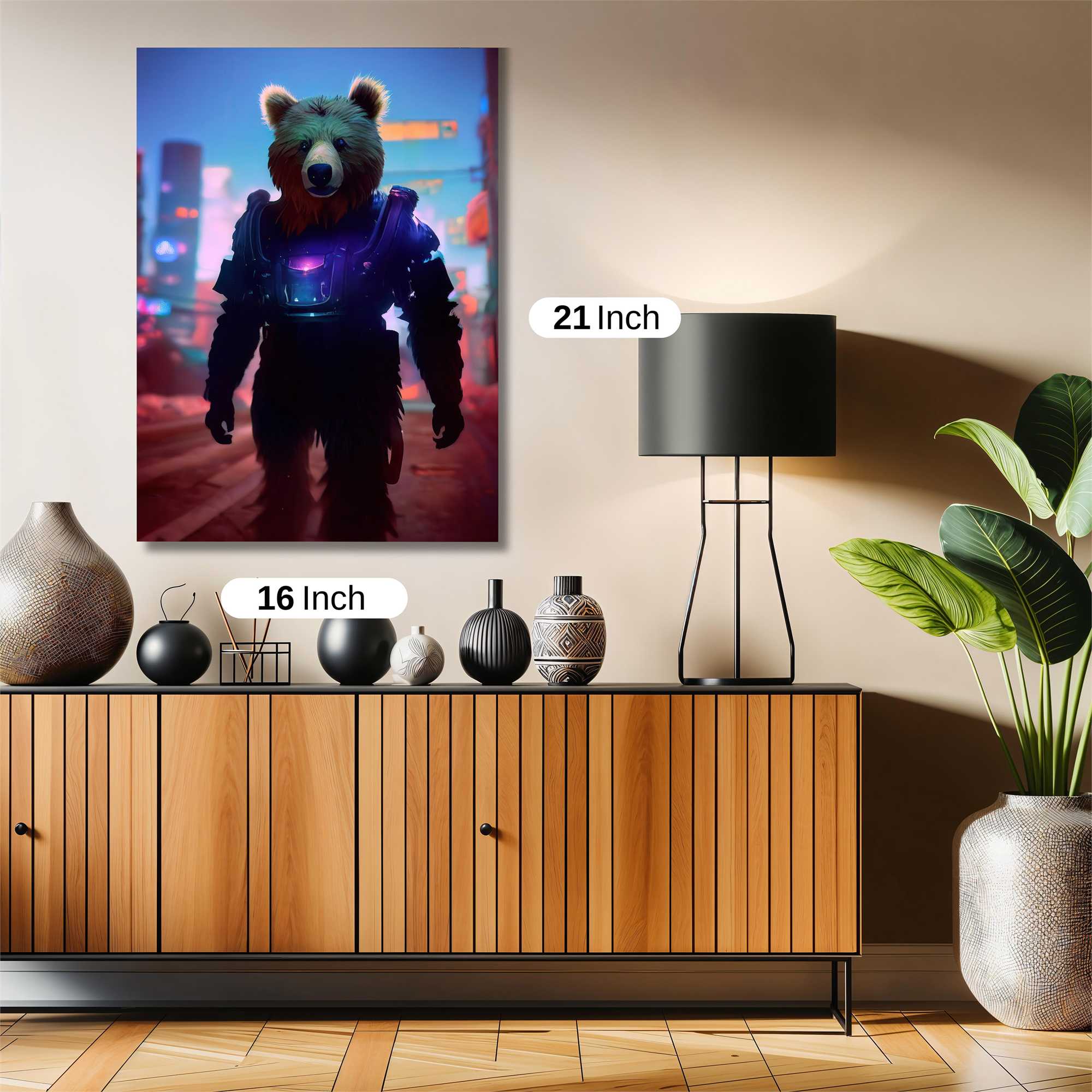 Bear Enigma Safe Wall Magnetic / M