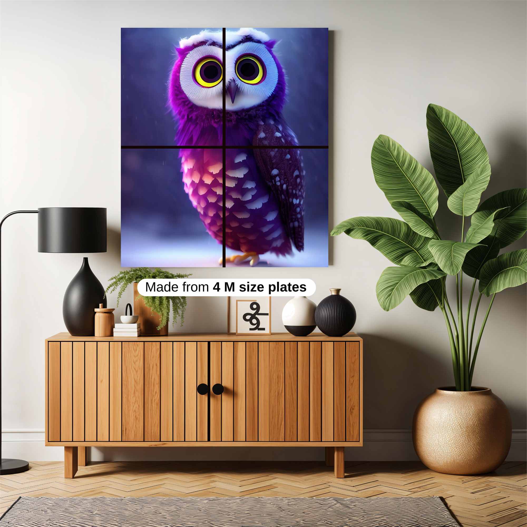 Owl Enchantment Safe Wall Magnetic / M