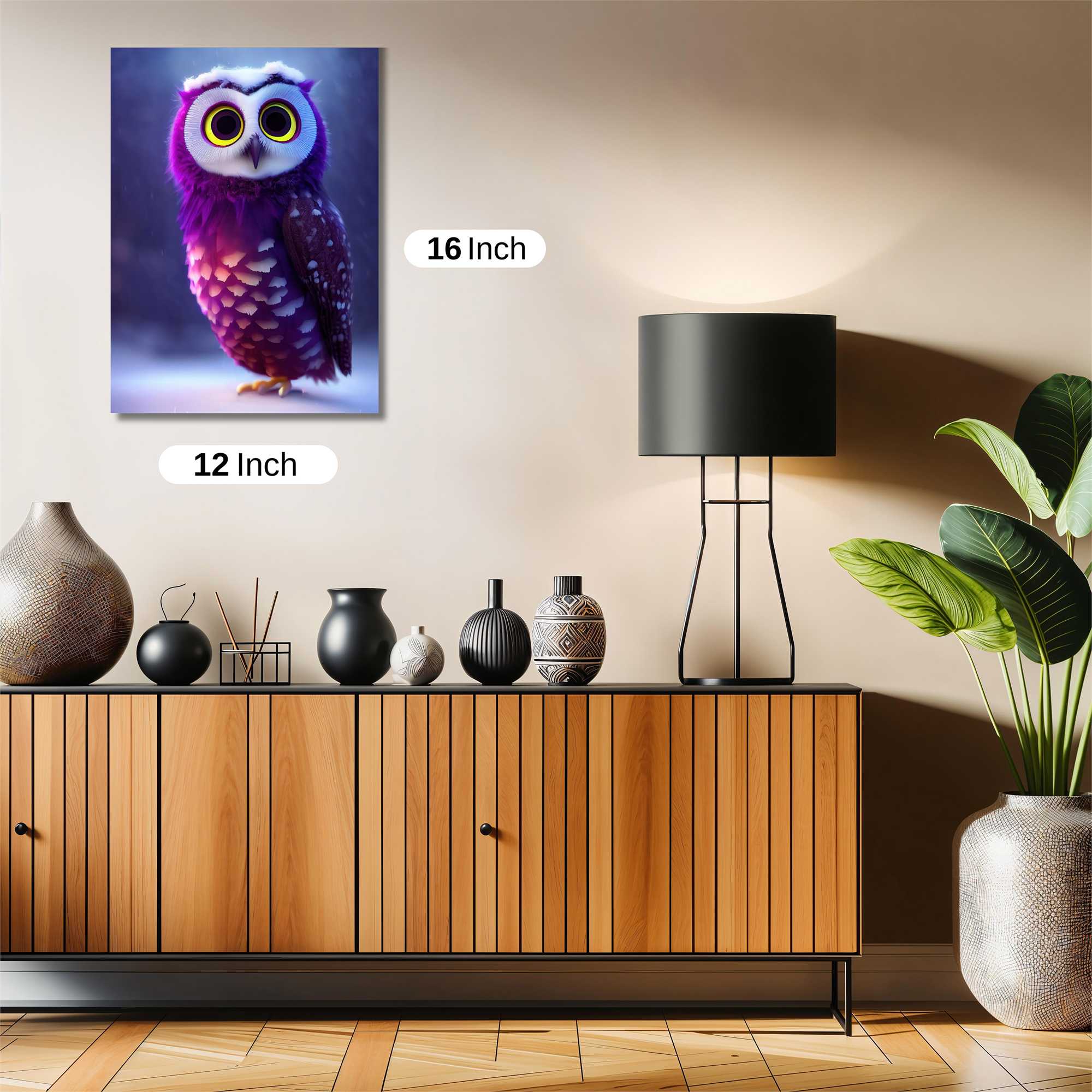 Owl Enchantment Safe Wall Magnetic / M