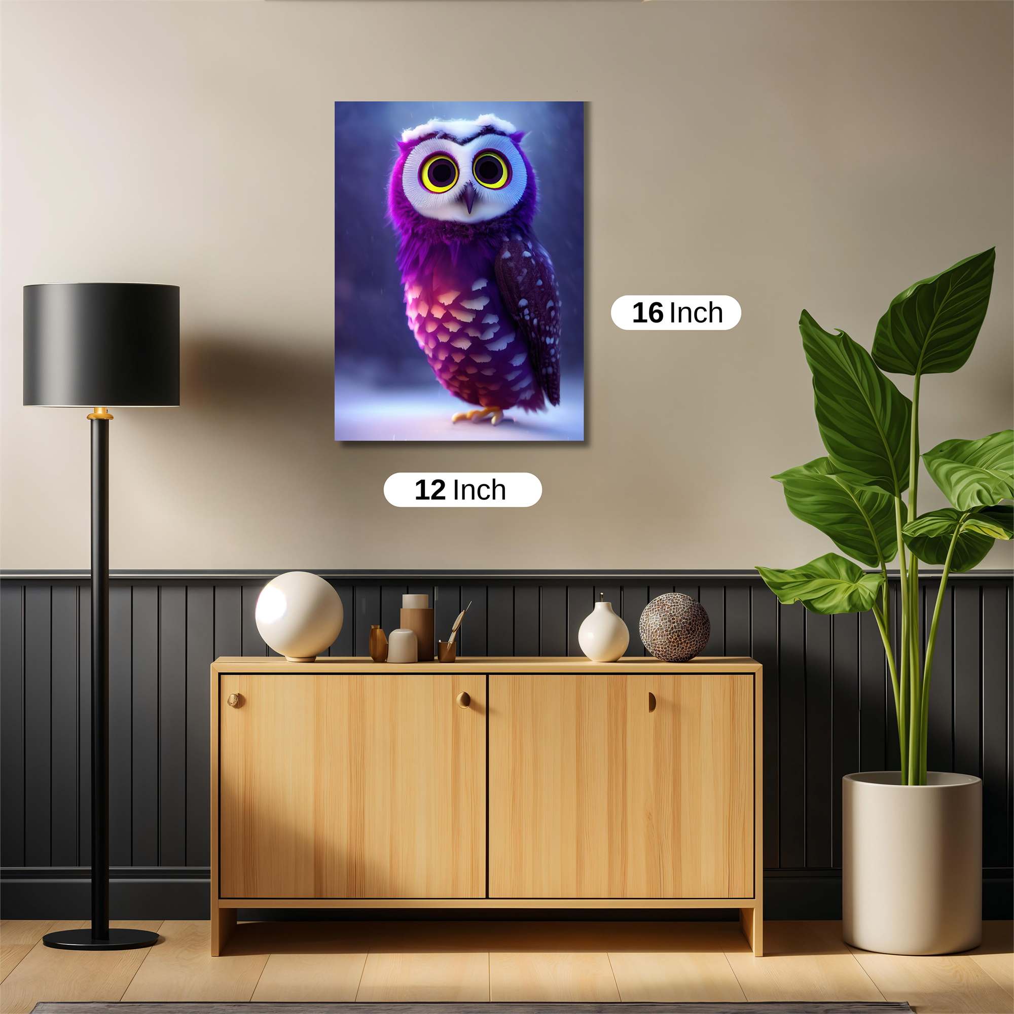 Owl Enchantment Safe Wall Magnetic / M