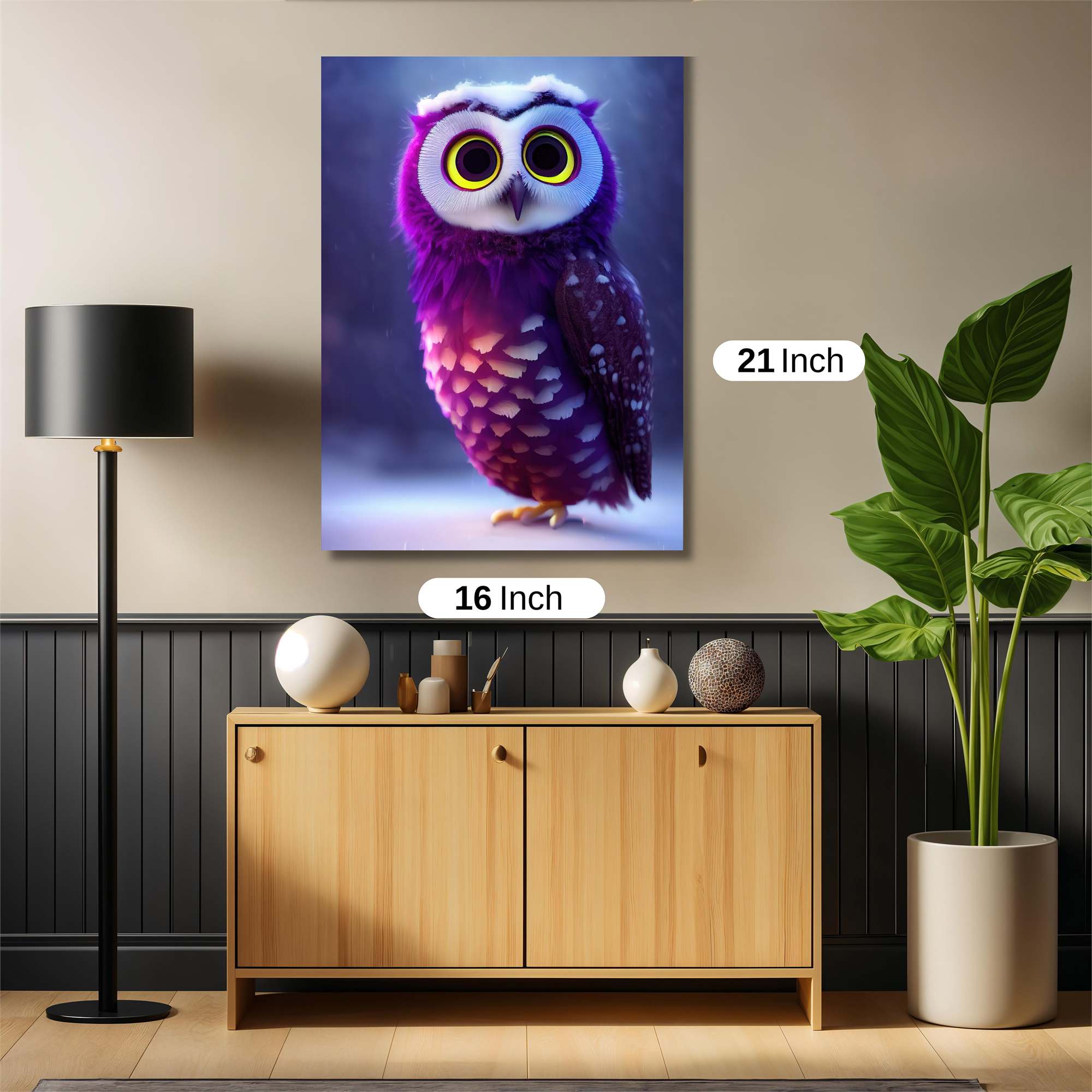 Owl Enchantment Safe Wall Magnetic / M