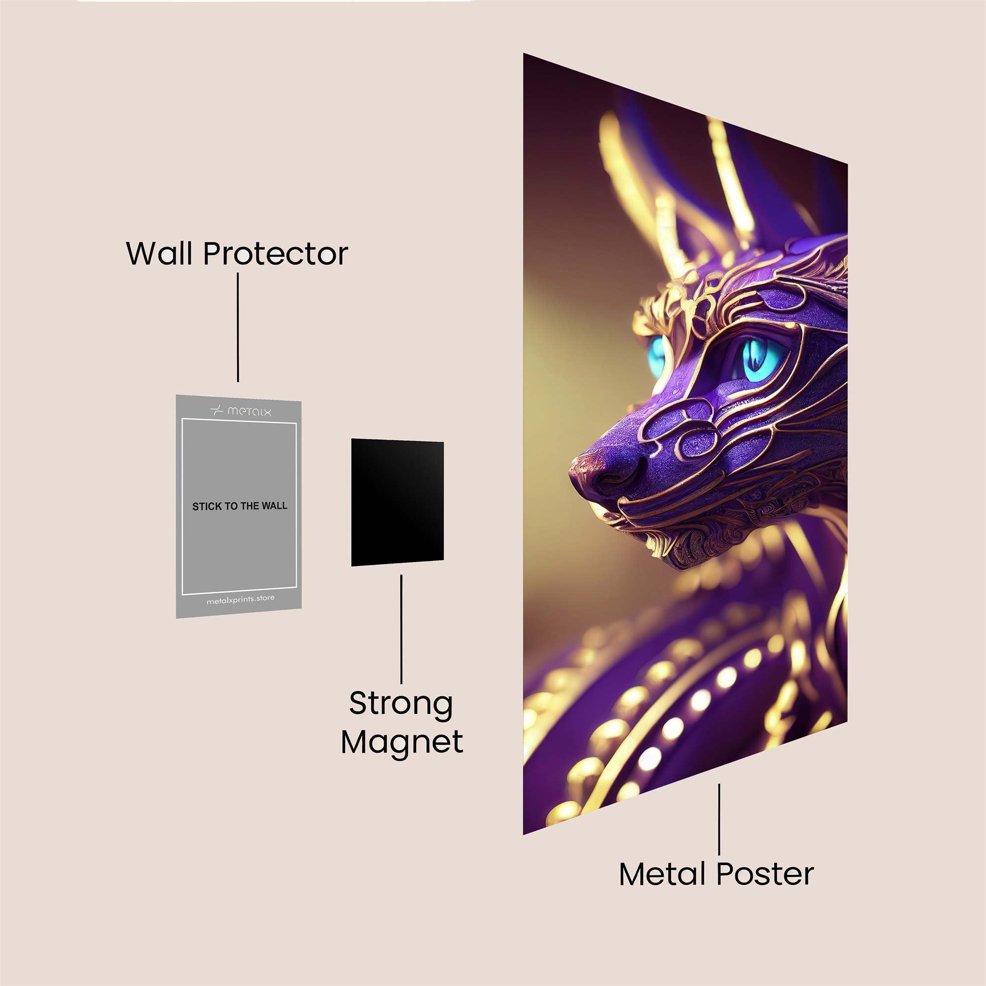 Mystic Serenity Safe Wall Magnetic / M